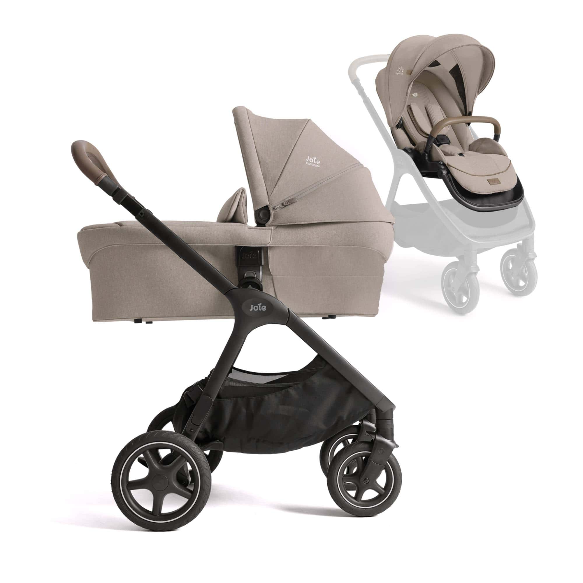 Kombi-Kinderwagen, Joie signature, Beige – Produktansicht