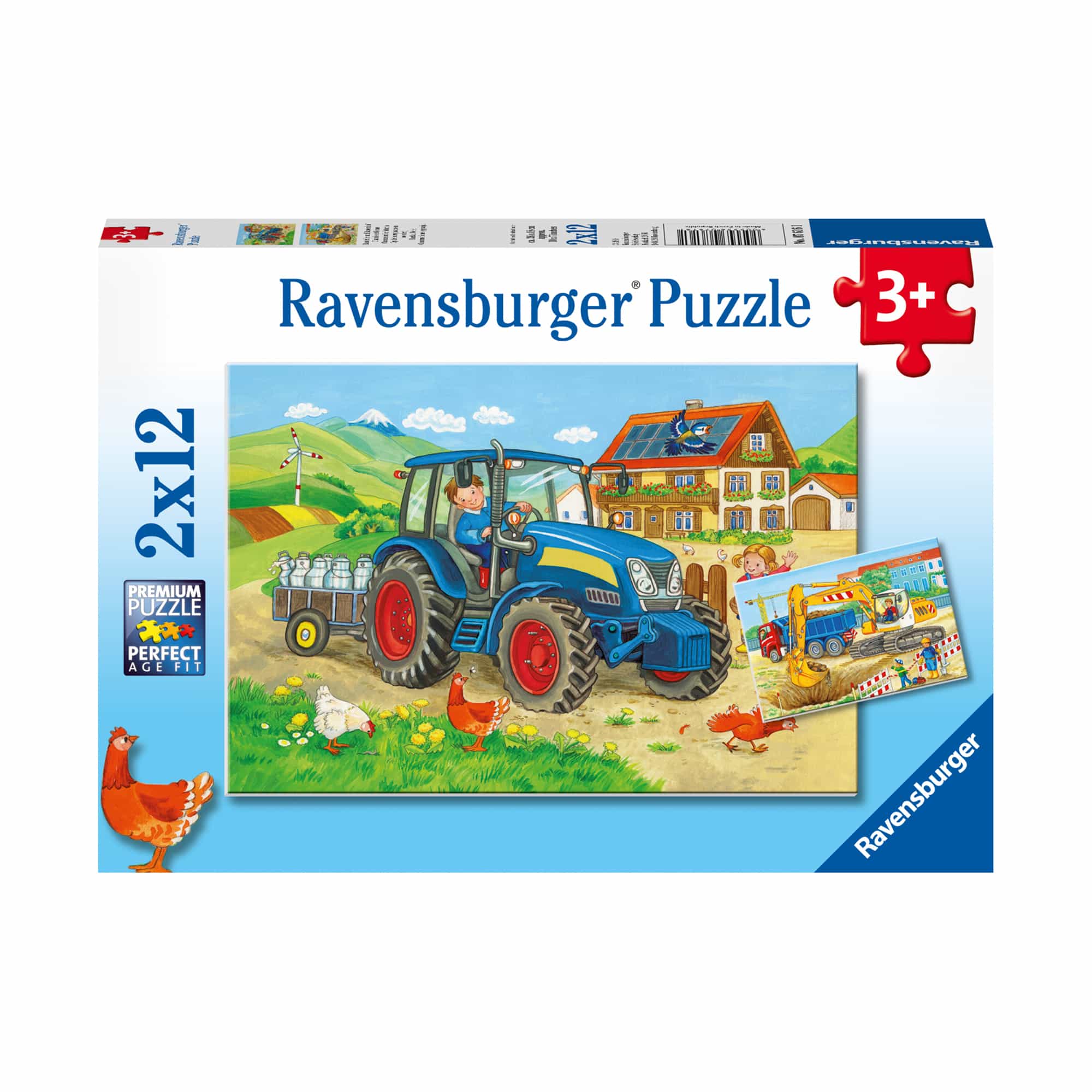 Puzzle, Ravensburger – Besonderheit: 2 verschiedene Motive