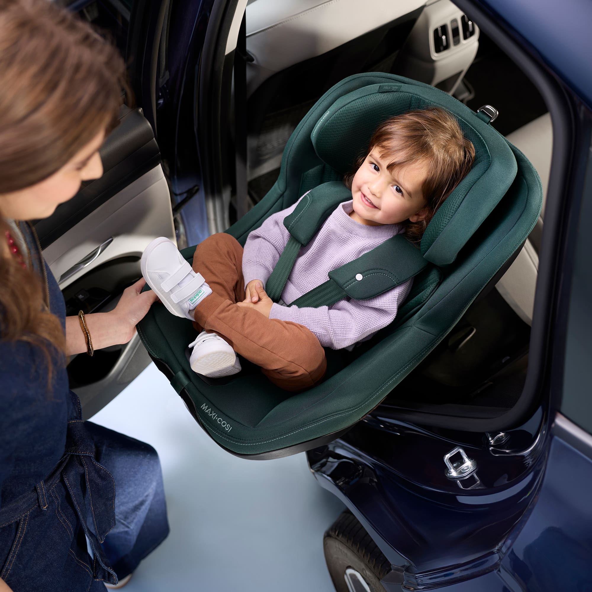 Reboarder 0-18 kg, Gruppe 0+/1, MAXI-COSI Premium, Grün – Produktansicht