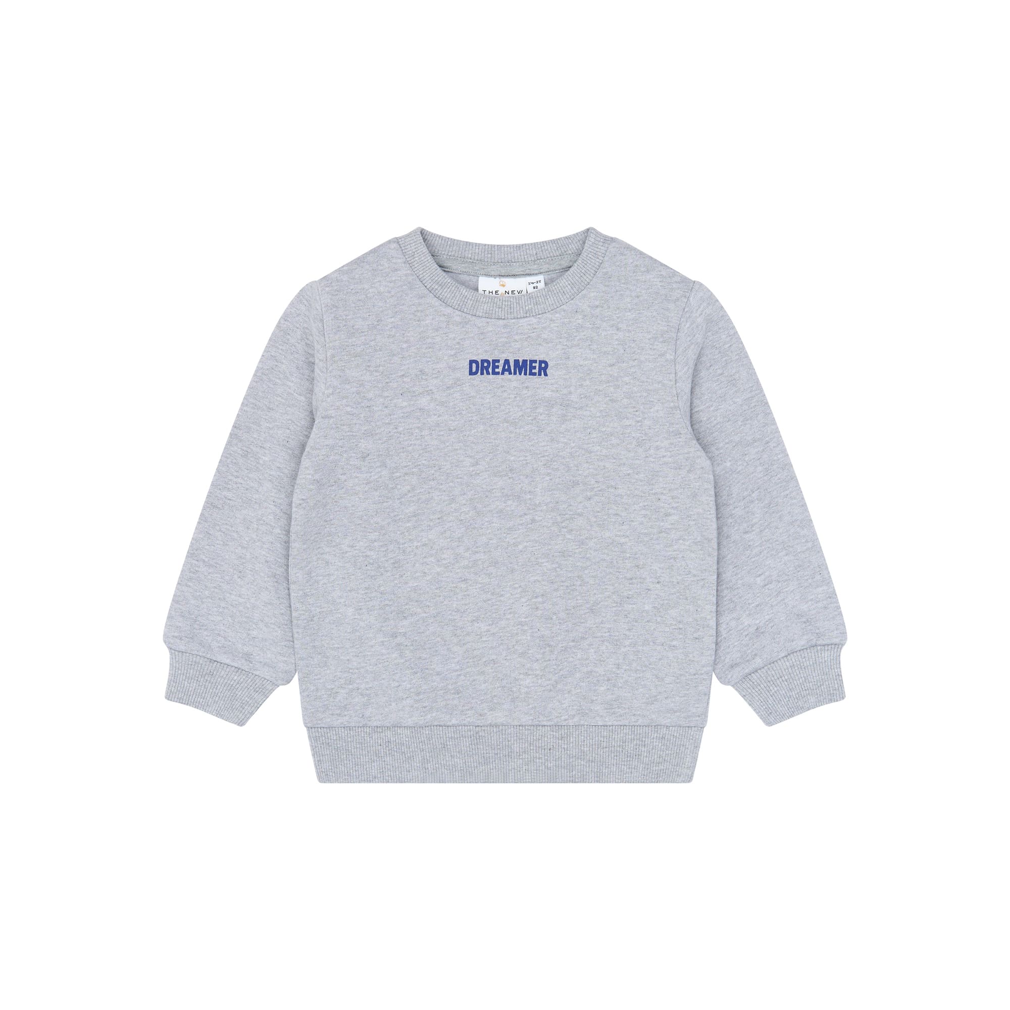 Pullover & Sweatshirts, mikk-line, Grau – Besonderheit: aus 100% Baumwolle