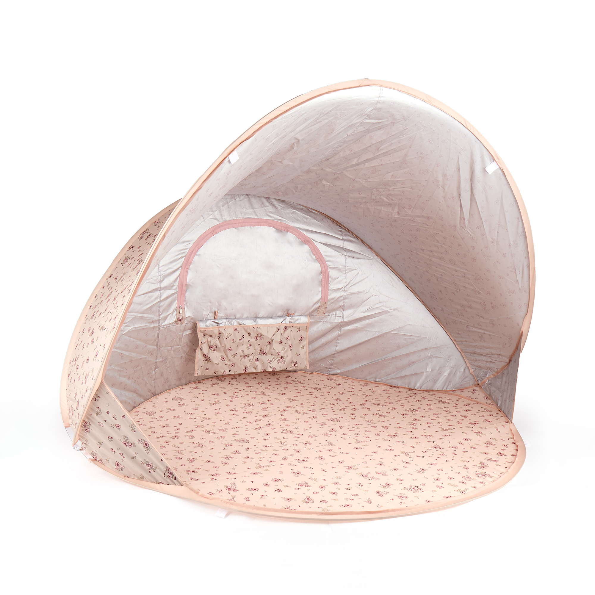 Spielhäuser, bieco, Pink – Besonderheit: Pop-Up-Funktion für sekundenschnelles Aufstellen