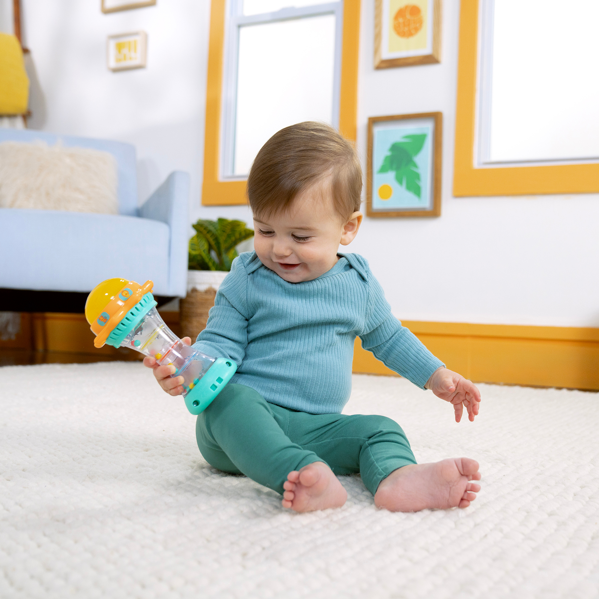 Kinderspielzeug, KIDS II, Blau – Produktansicht