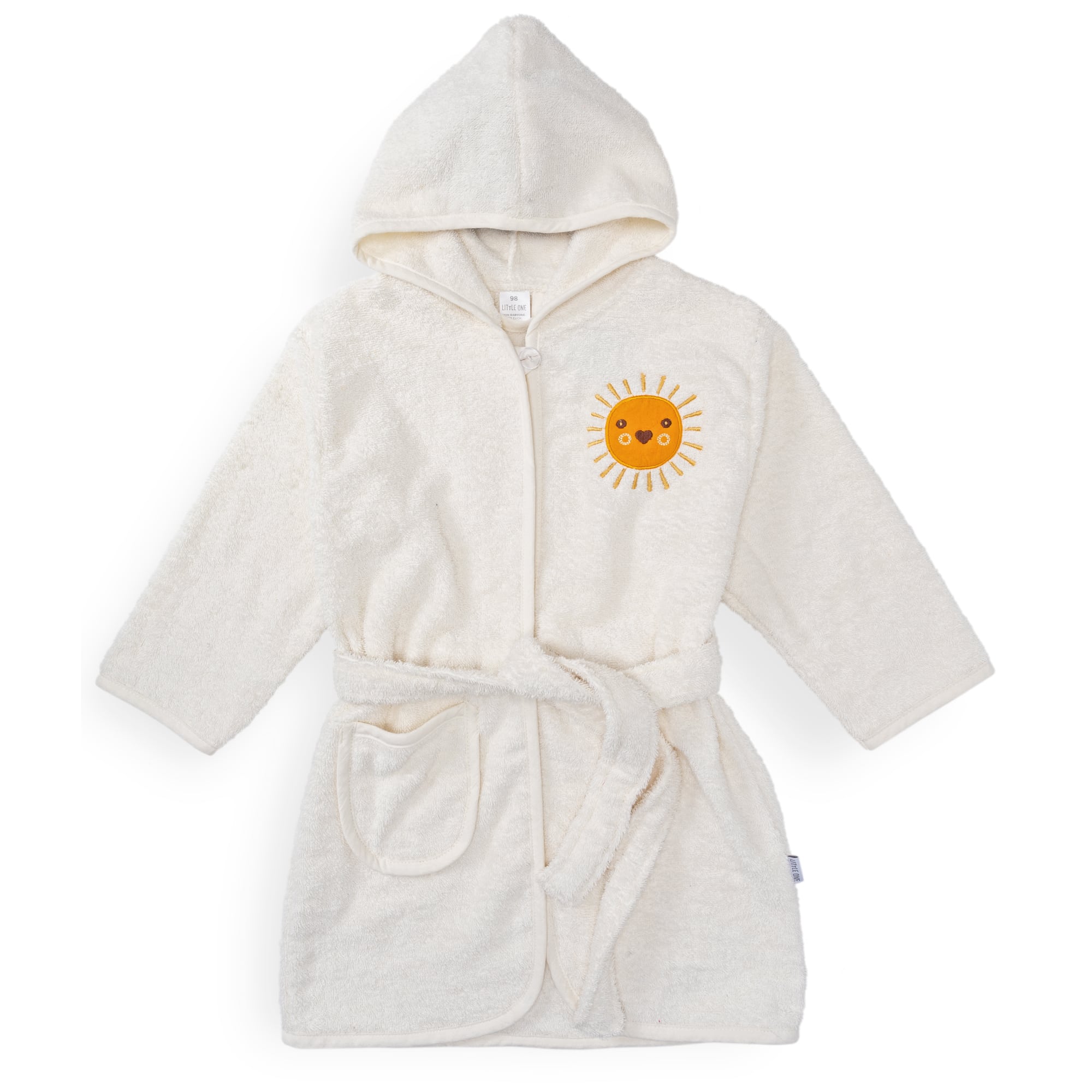 Bademäntel, LITTLE ONE, Weiß – Besonderheit: niedliches Design