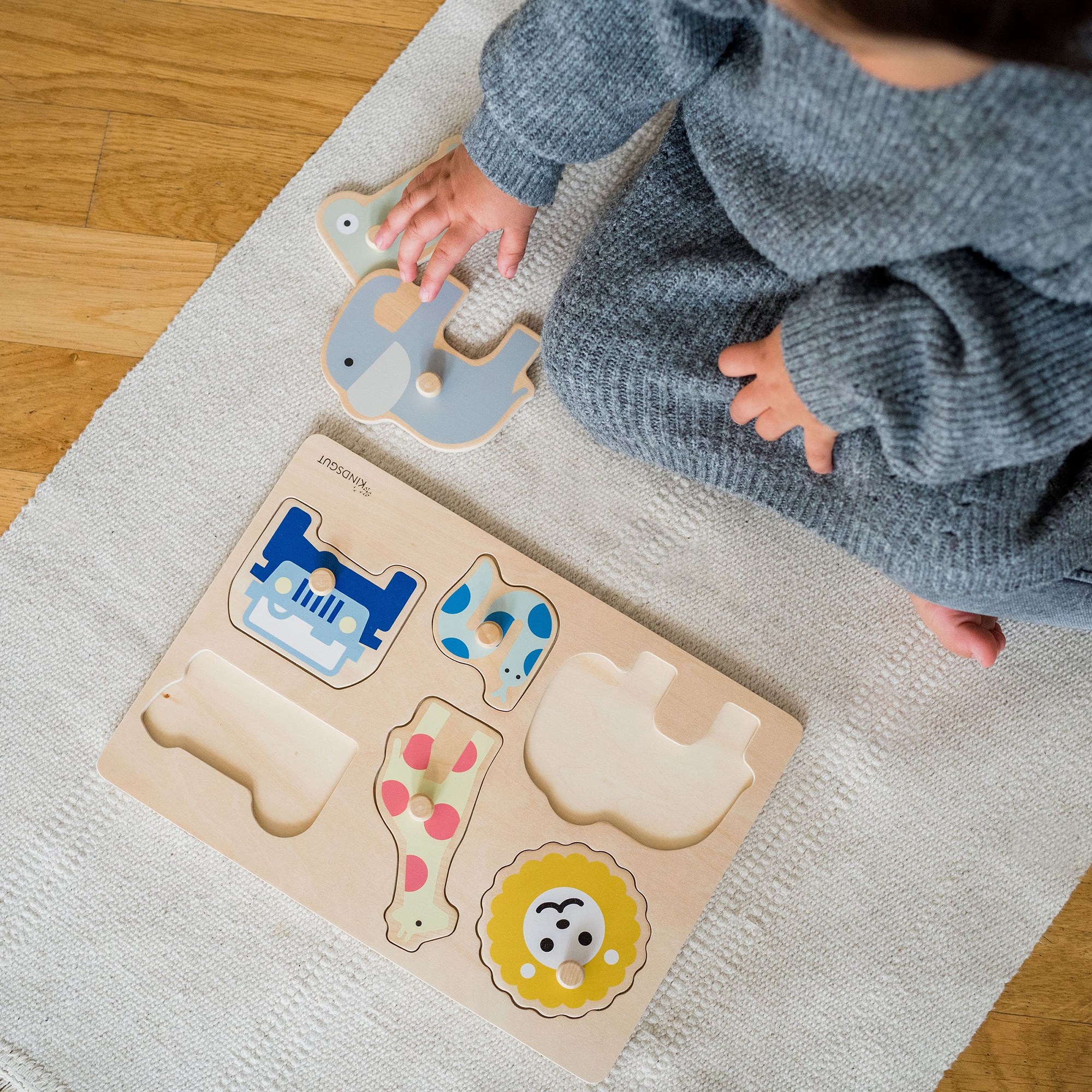 Holzspielzeug, KINDSGUT, Braun – Produktansicht