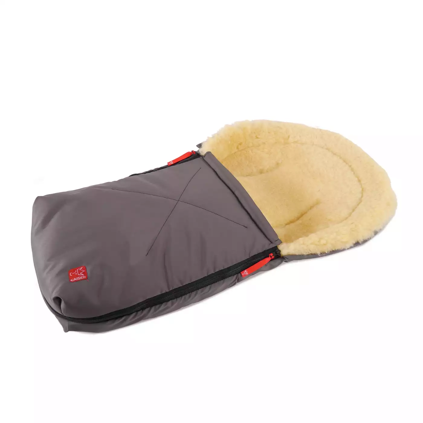 Fußsäcke, KAISER, Grau – Produktansicht