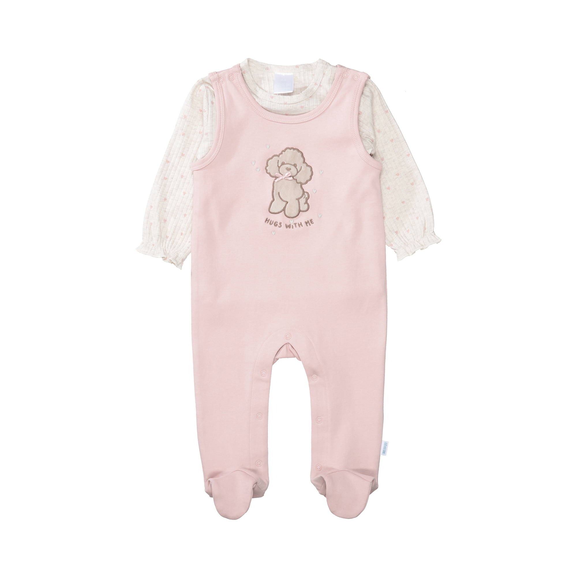 Strampler, LITTLE ONE, Pink – Produktansicht