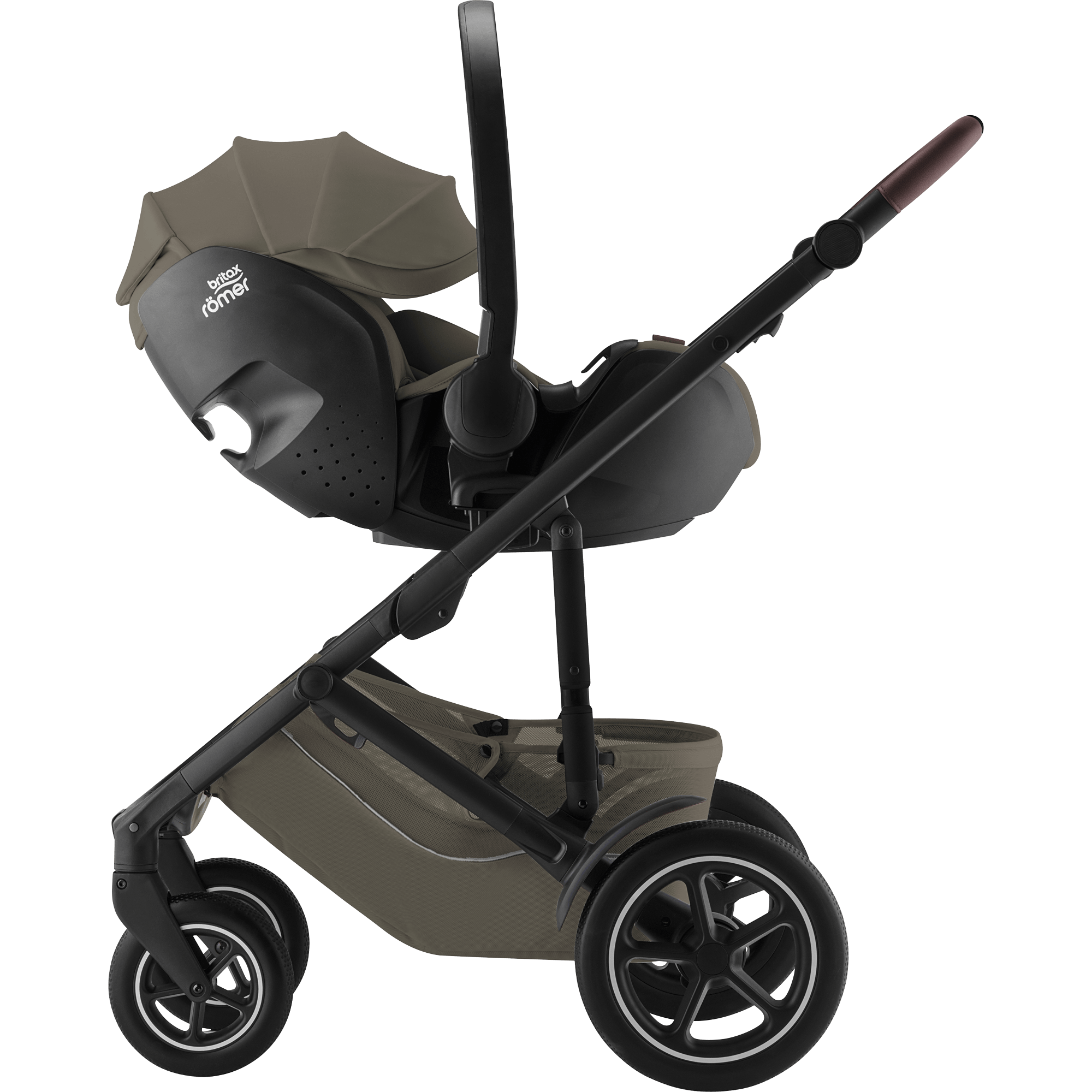 Babyschalen 0-13 kg, Gruppe 0+, Britax Diamond, Grün – Produktansicht