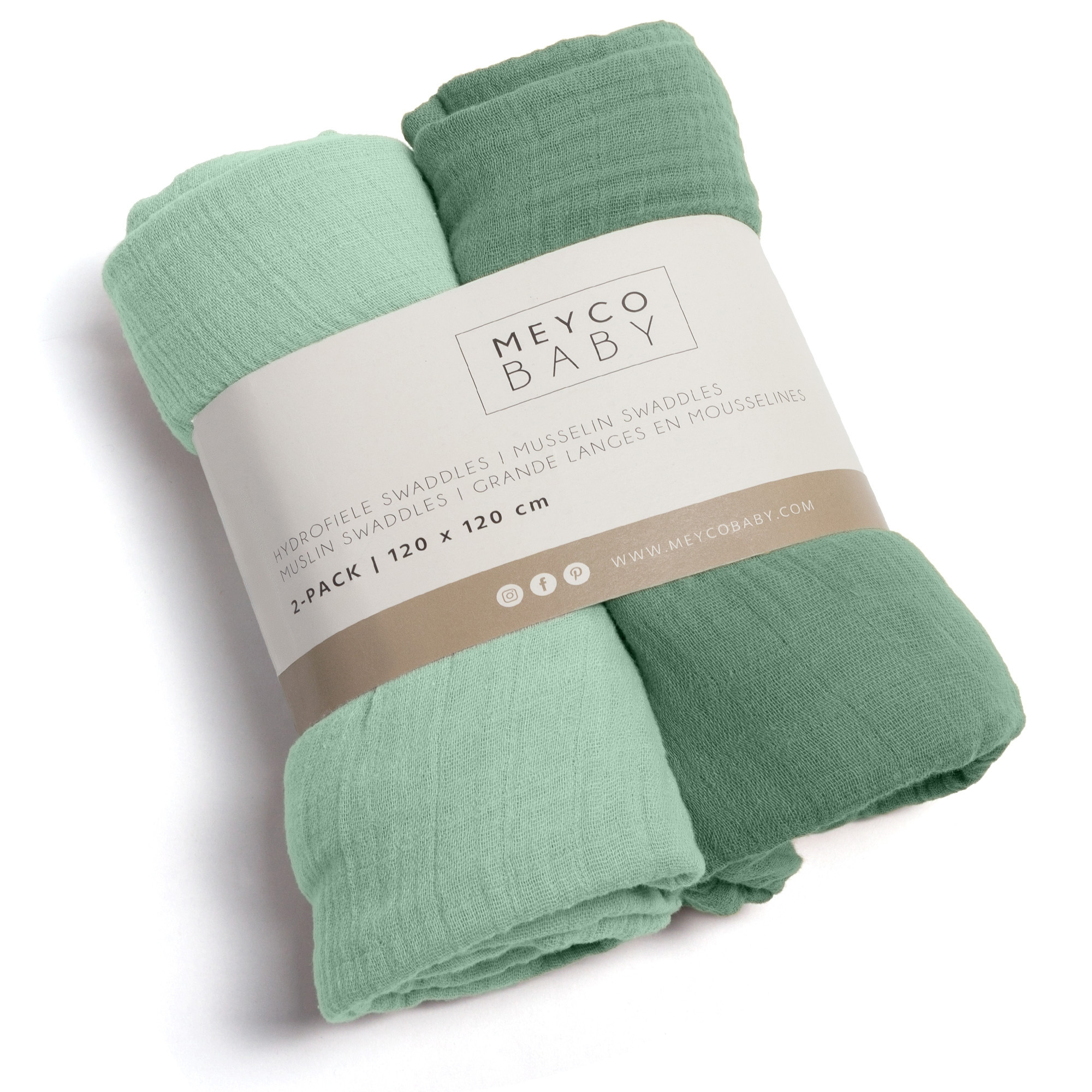 Spucktücher, MEYCO, Grün – Besonderheit: vielseitig verwendbar