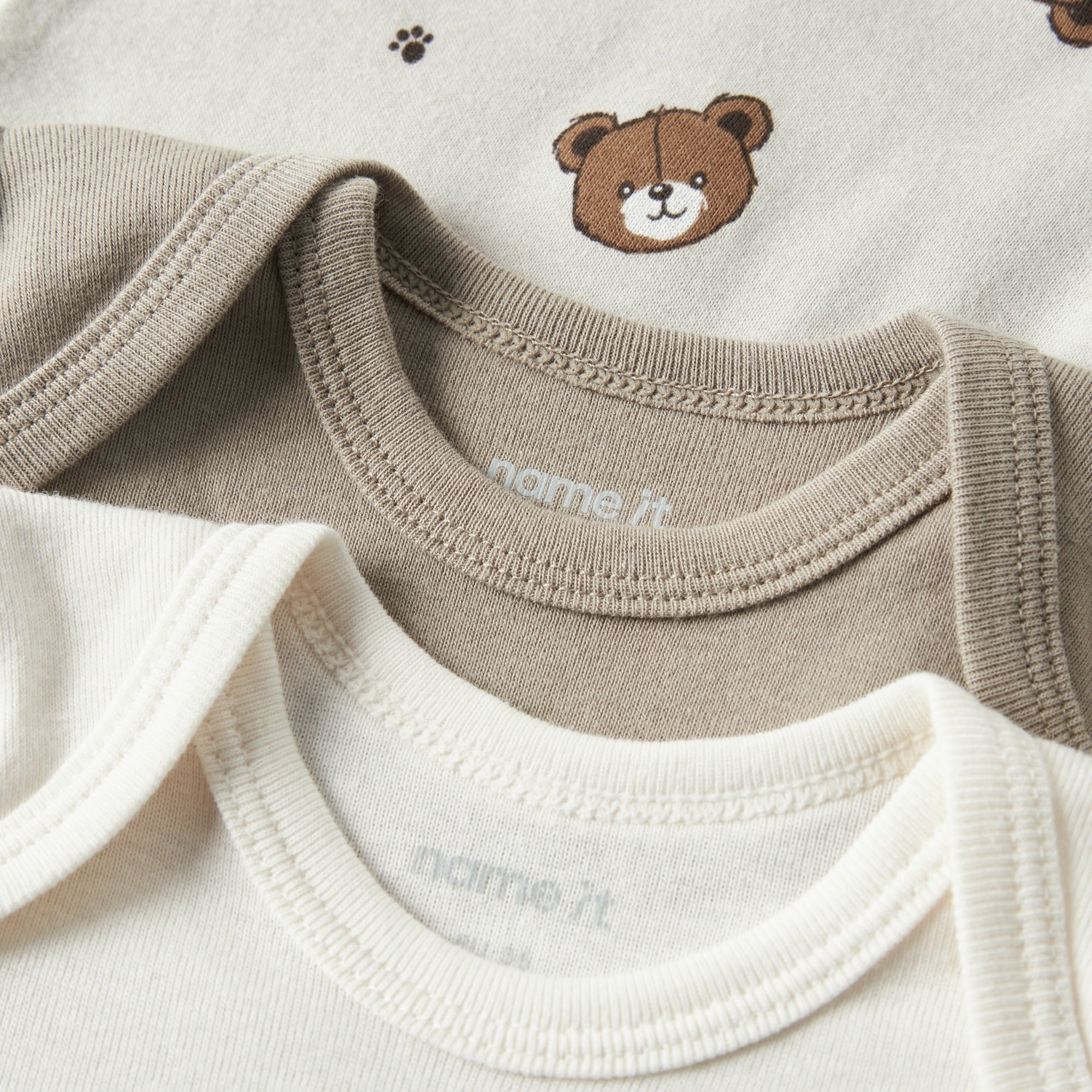 Langarmbodys, name it, Beige – Produktansicht
