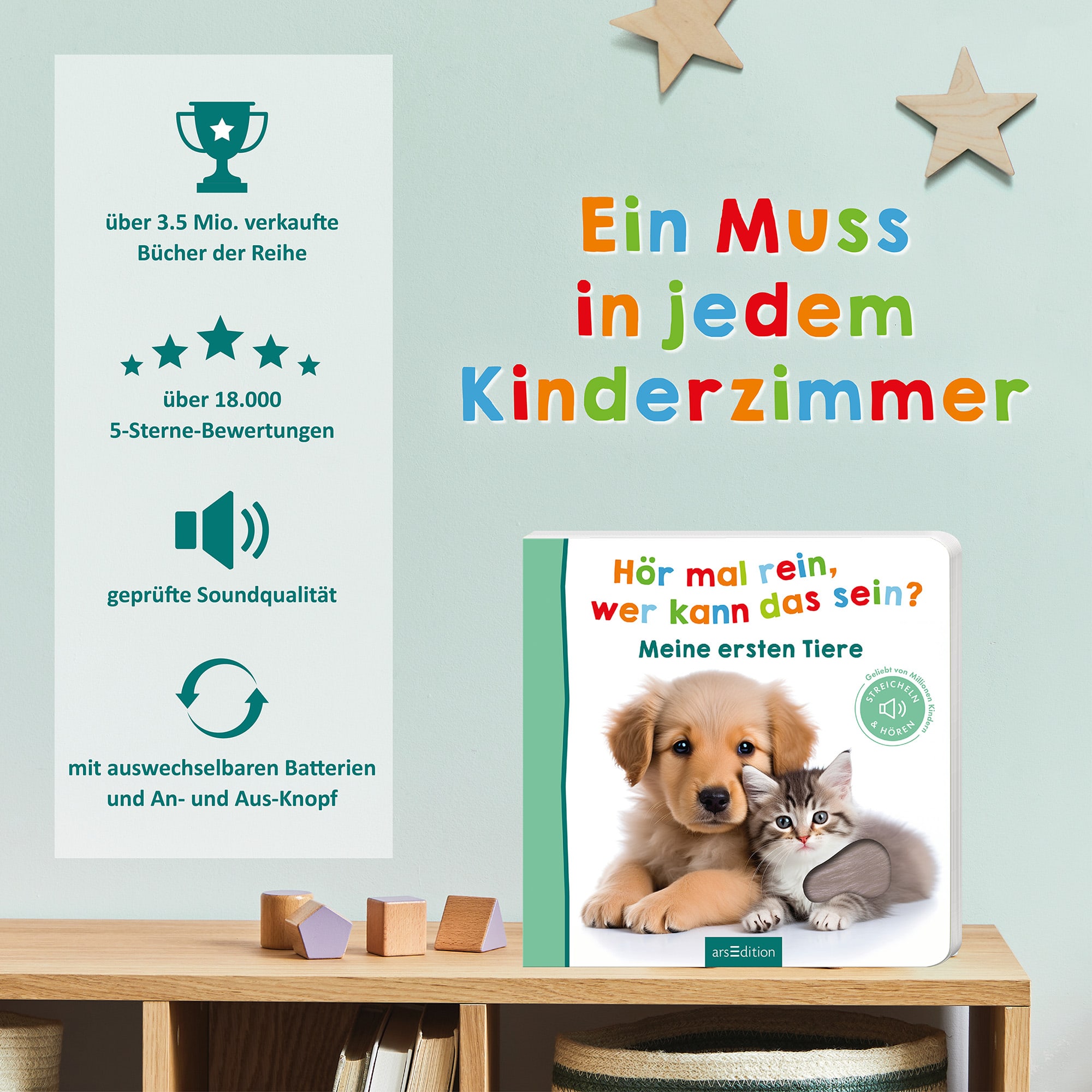 Kinderbücher, arsEdition, Mehrfarbig – Produktansicht