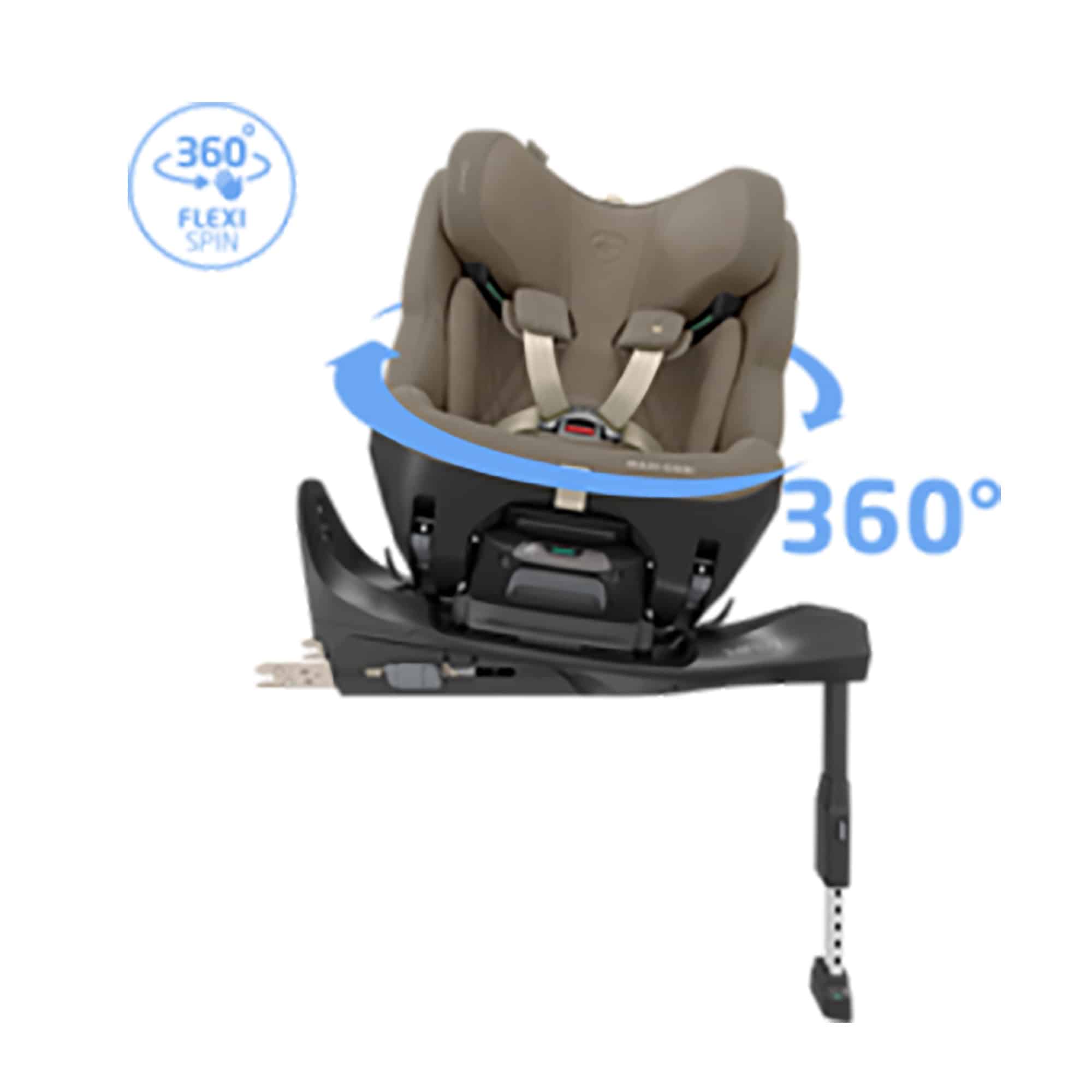 Kindersitze 9-36 kg, Gruppe 1/2/3, MAXI-COSI Premium, Beige – Besonderheit: Easy in, easy out mit SLIDETECH®2