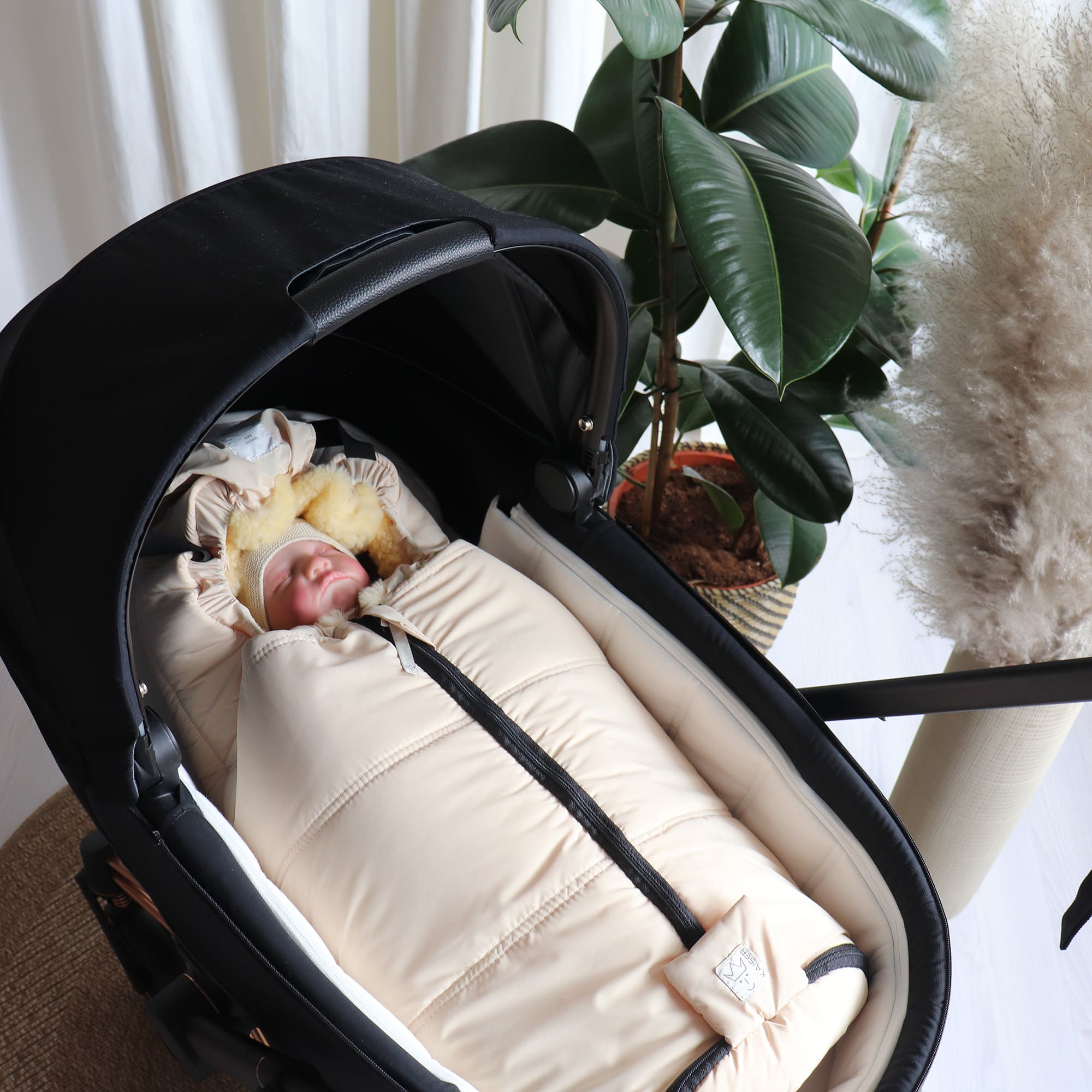 Fußsäcke & Decken, KAISER, Beige – Produktansicht