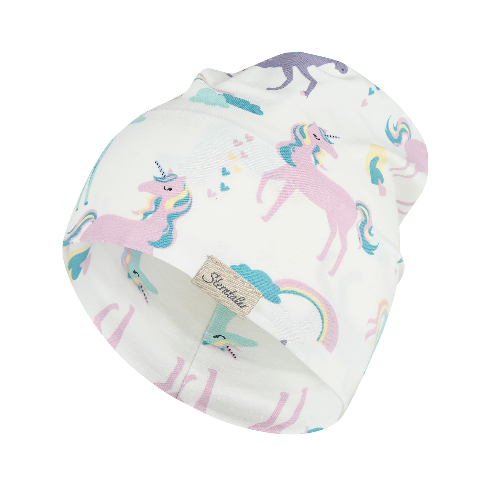 Beanie Mützen, Sterntaler, Weiß – Produktansicht