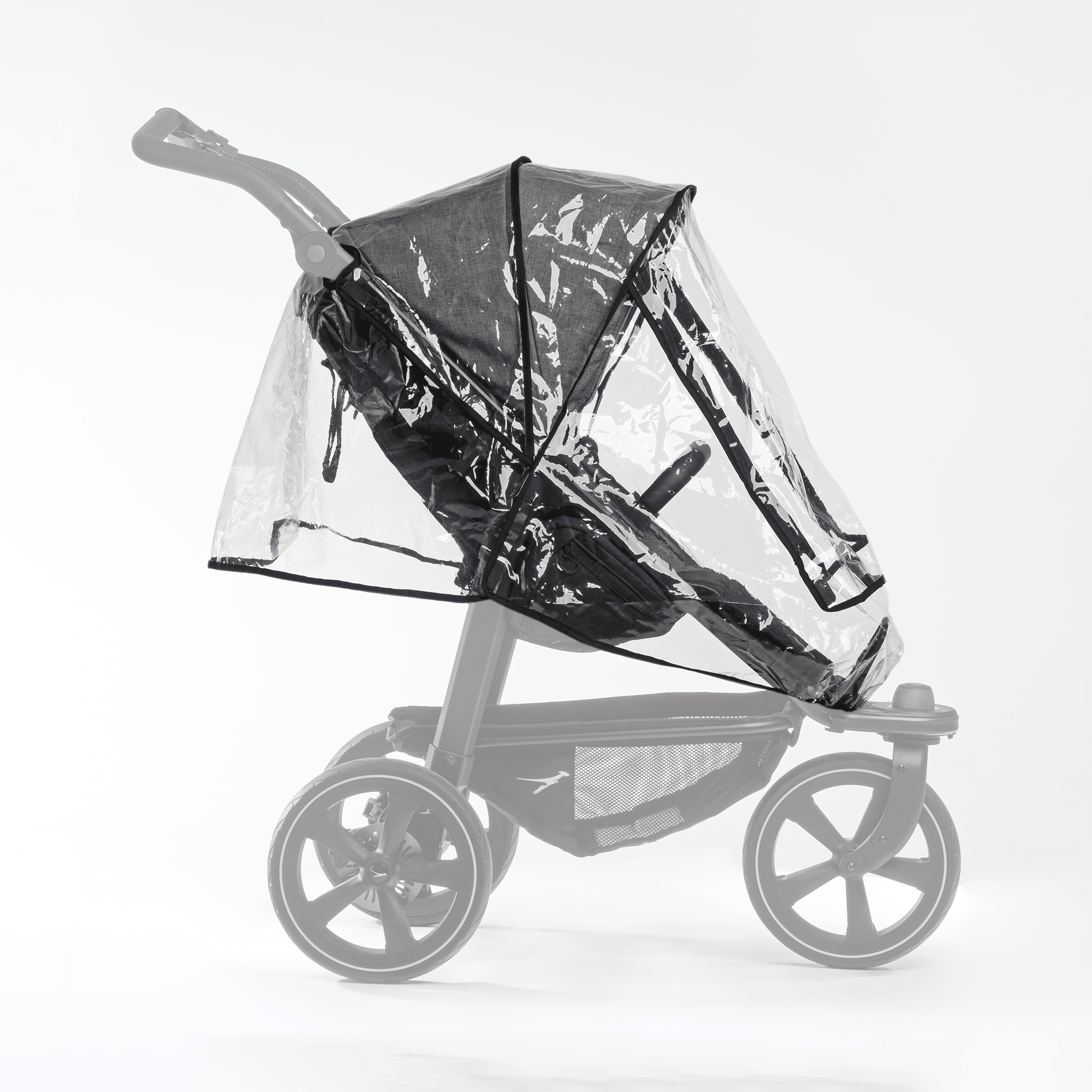 Regen- & Kälteschutz, TFK, Transparent – Besonderheit: passend für Sportkinderwagen tfk pro, mono 3 und mono 4