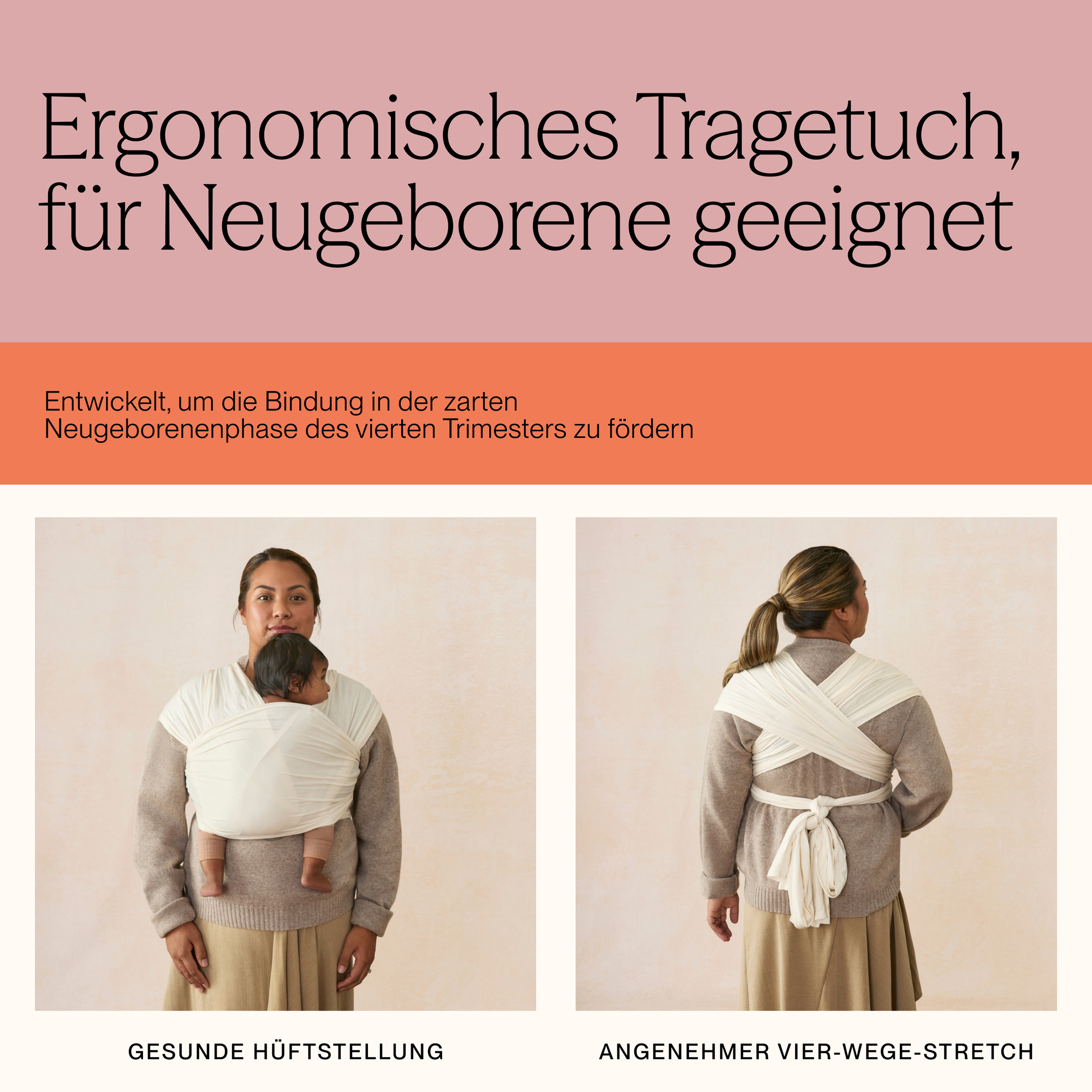 Tragetücher, ERGObaby, Blau – Produktansicht