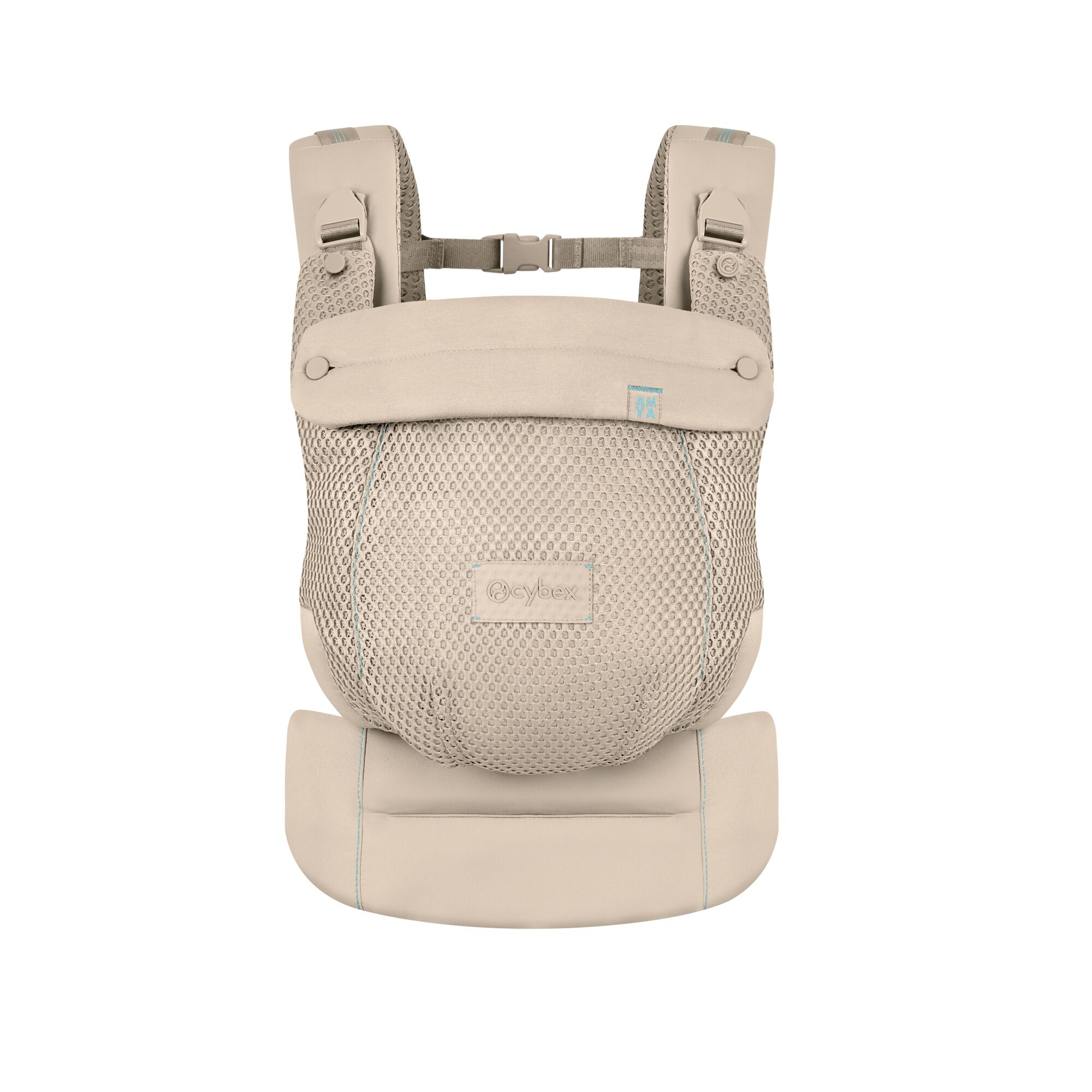 Babytragen Mesh, cybex, Beige – Besonderheit: vier ergonomische Tragepositionen
