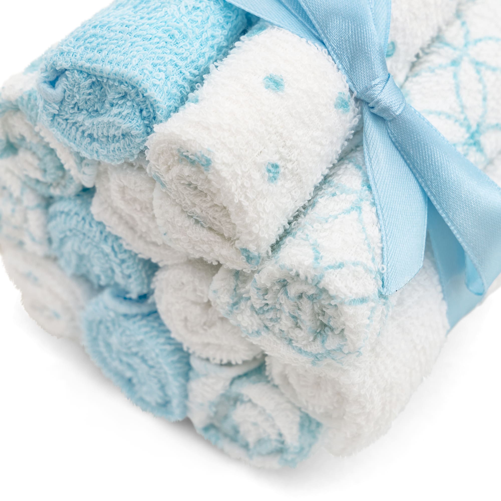 Waschlappen, Hütte, Blau – Produktansicht