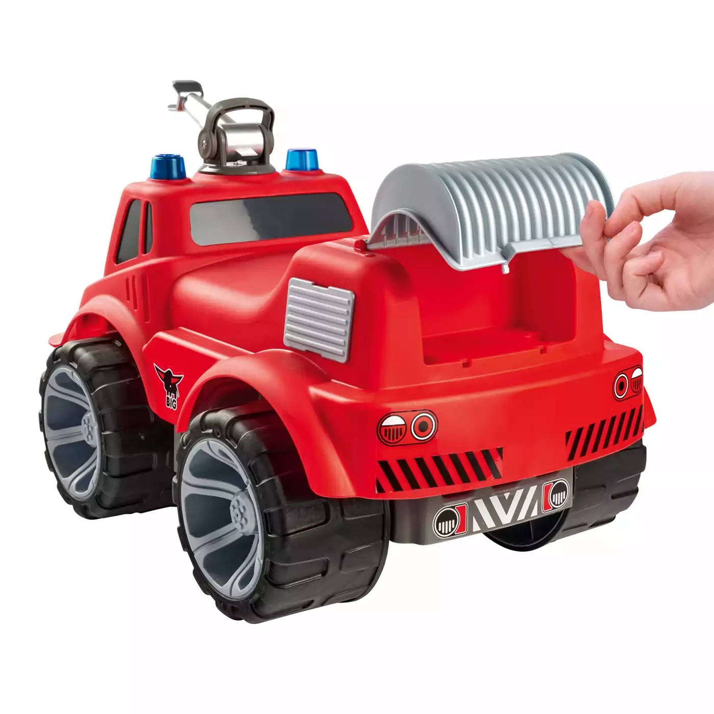 Spielzeugautos, BIG, Rot – Produktansicht