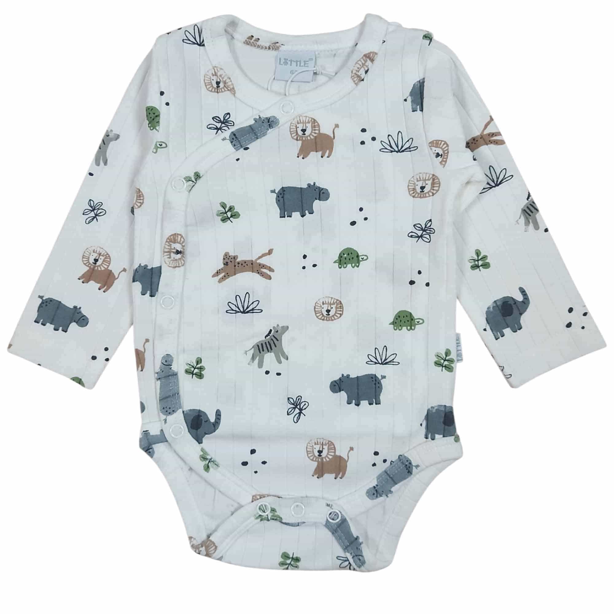 Wickelbodys, LITTLE, Weiß – Produktansicht