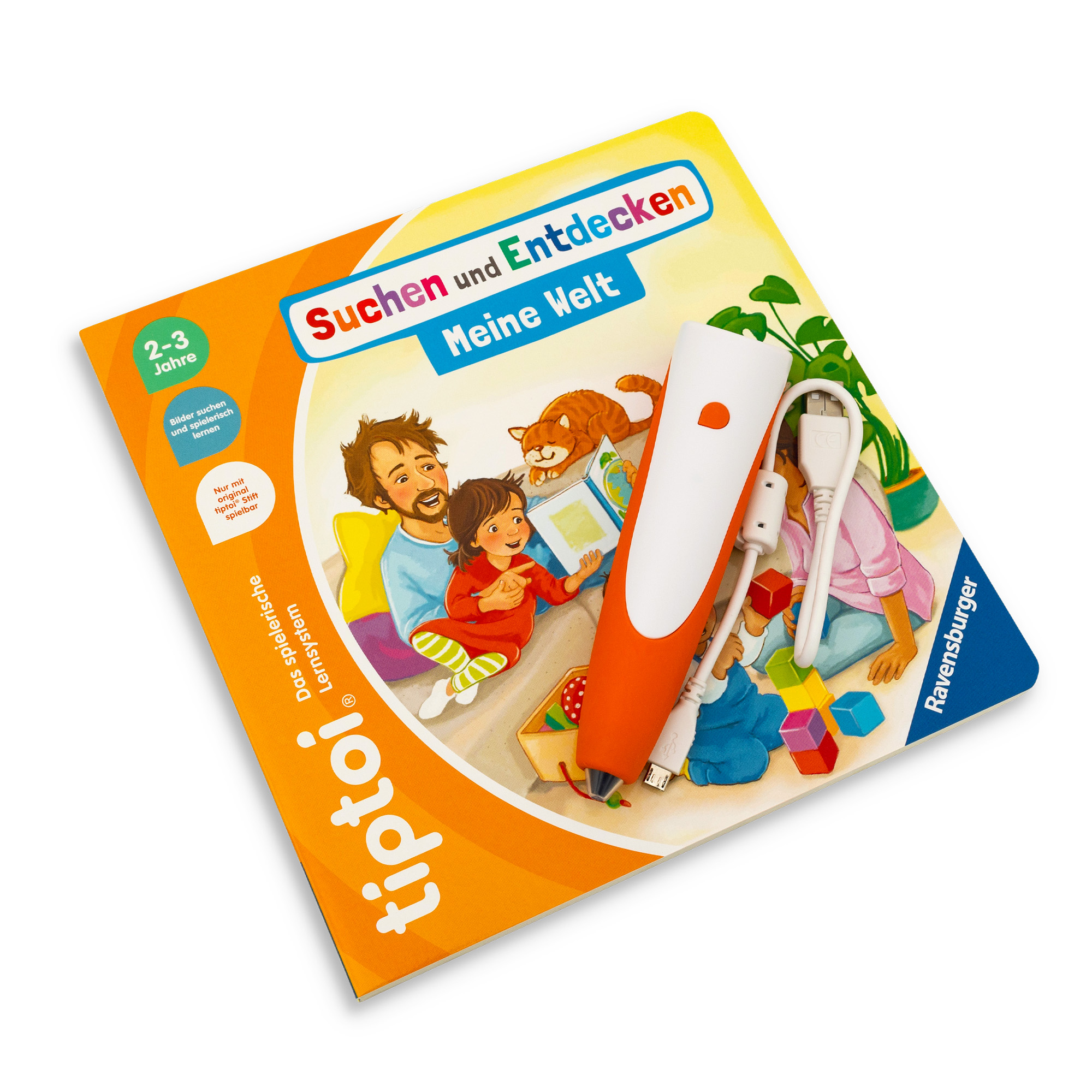 Soundbücher, Tiptoi, Orange – Produktansicht