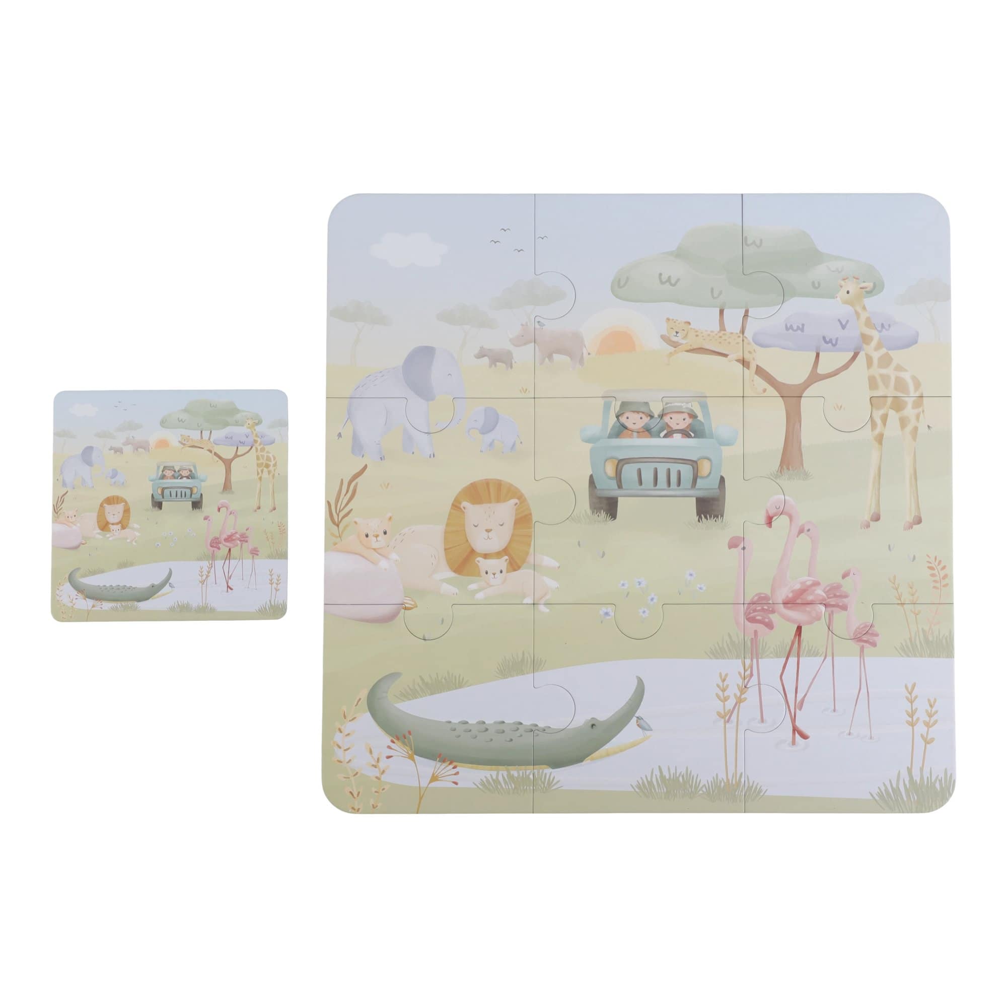 Puzzle, LITTLE DUTCH, Mehrfarbig – Produktansicht