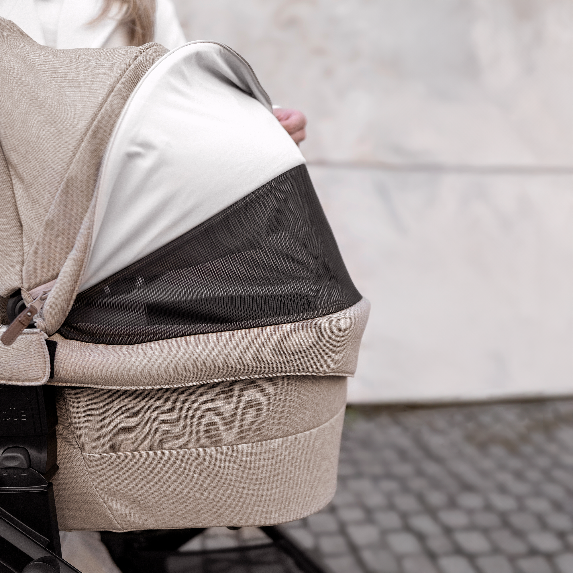 Kombi-Kinderwagen, Joie signature, Beige – Produktansicht