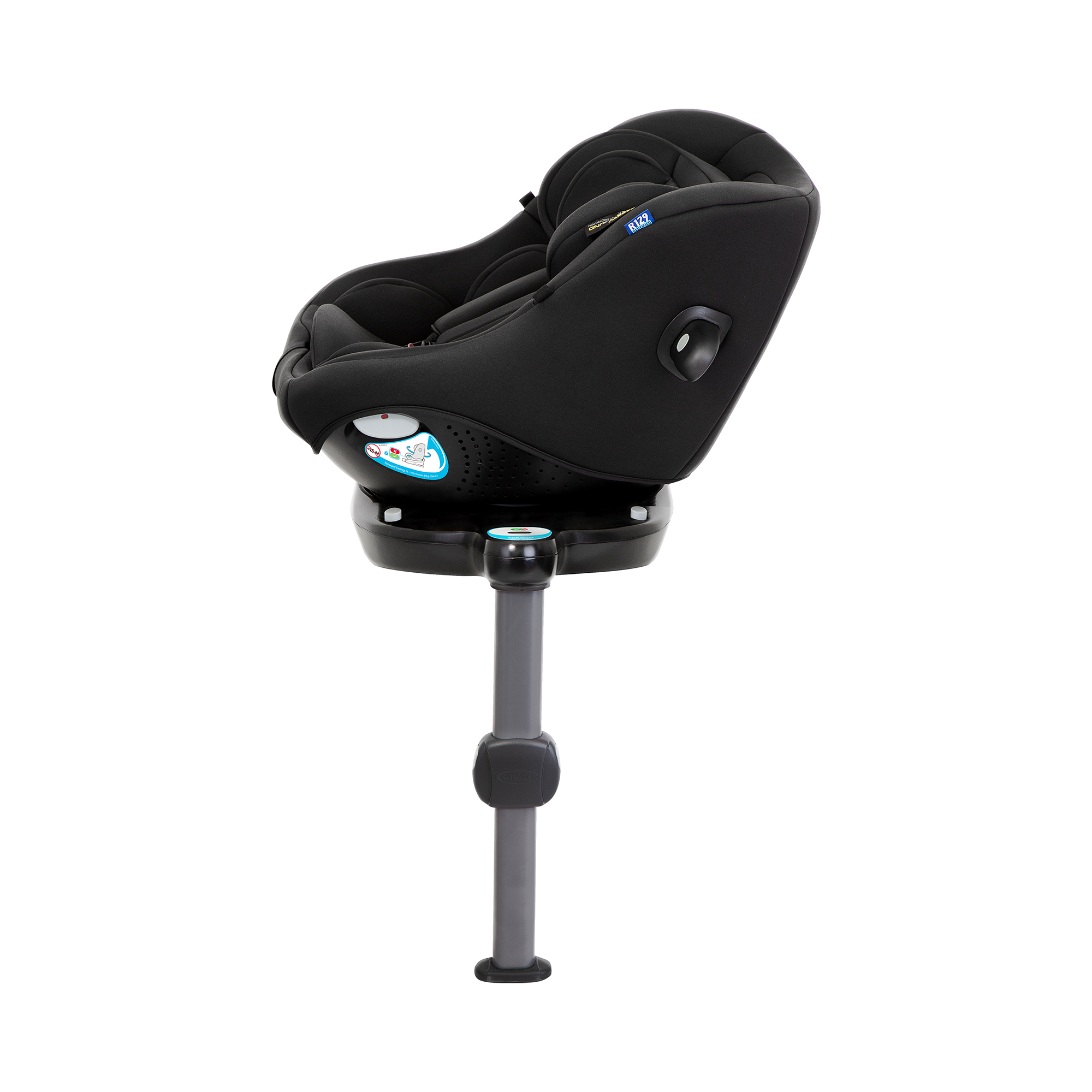 Reboarder 0-18 kg, Gruppe 0+/1, GRACO, Schwarz – Produktansicht