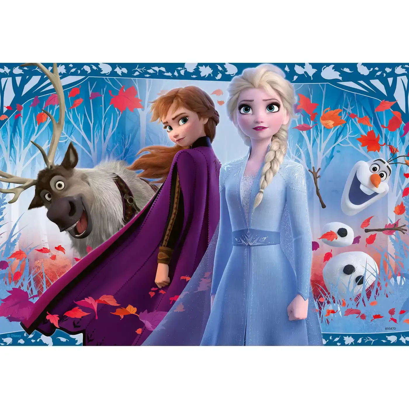 Kinderpuzzle Frozen Ravensburger Orange 2000578037703 1