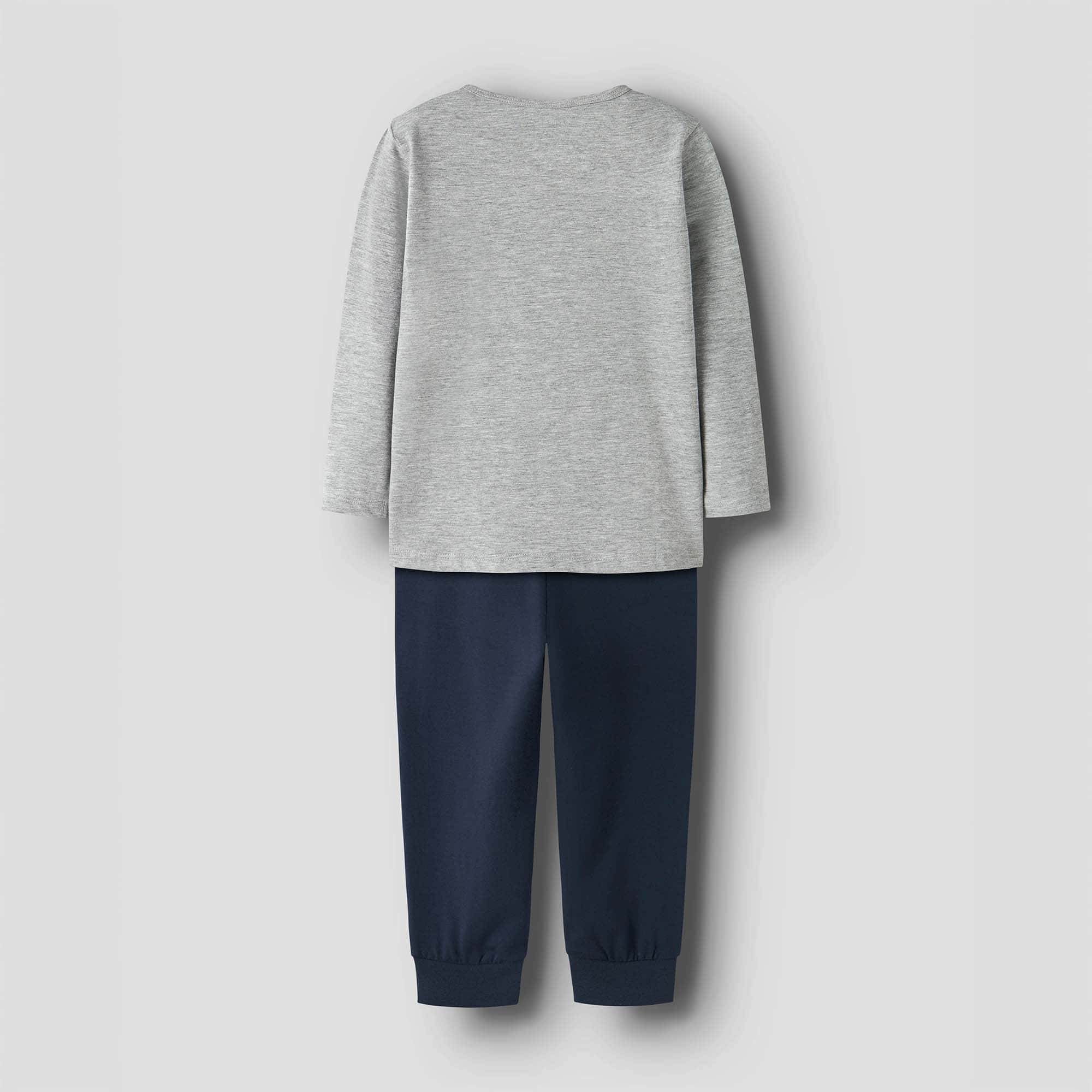 Schlafanzüge, name it, Grau – Besonderheit: weicher Jersey-Baumwollmix