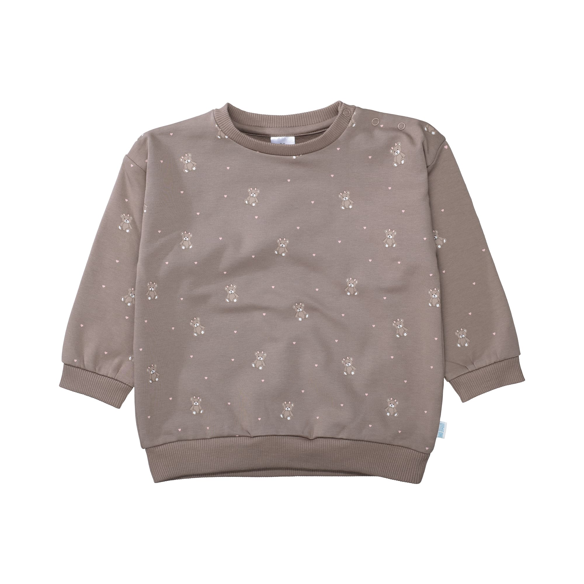 Pullover & Sweatshirts, LITTLE ONE, Braun – Besonderheit: aus 95% Baumwolle