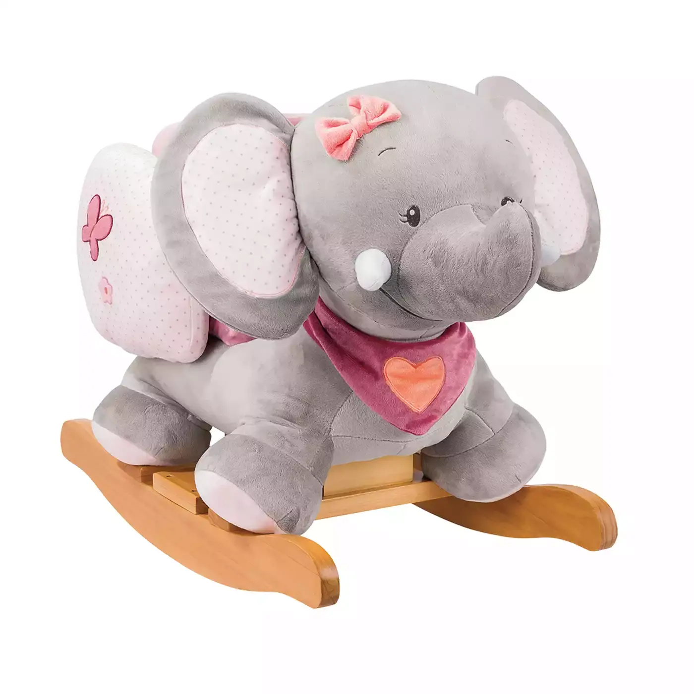 Schaukeltier Adele der Elefant Nattou Pink Grau Rosa 2000572499606 3