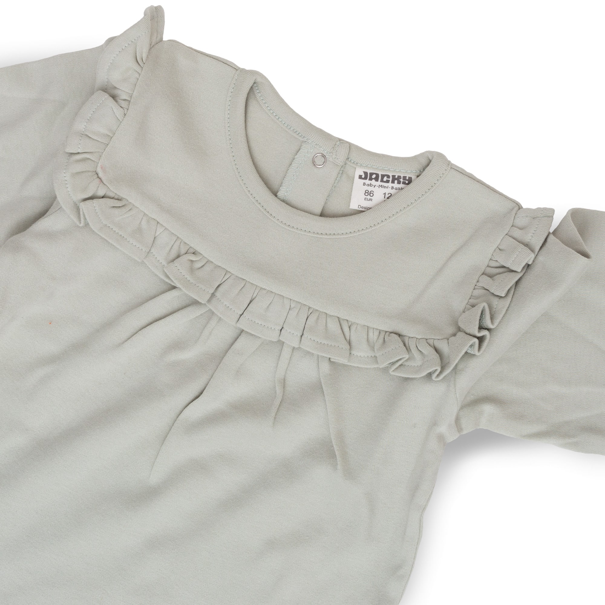 Langarmshirts, JACKY, Grün – Besonderheit: aus 100% Baumwolle