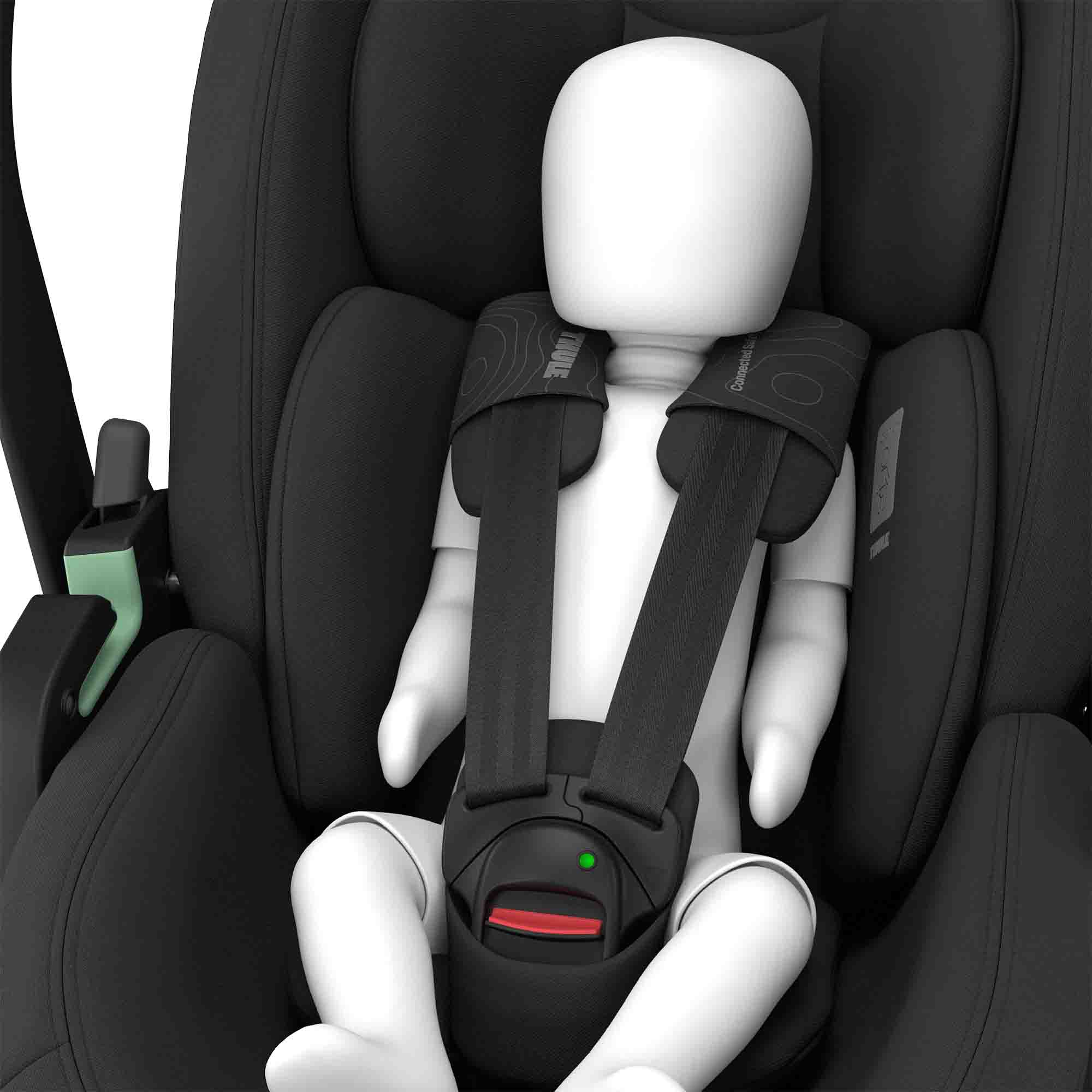 Babyschalen 0-13 kg, Gruppe 0+, THULE, Schwarz – Produktansicht