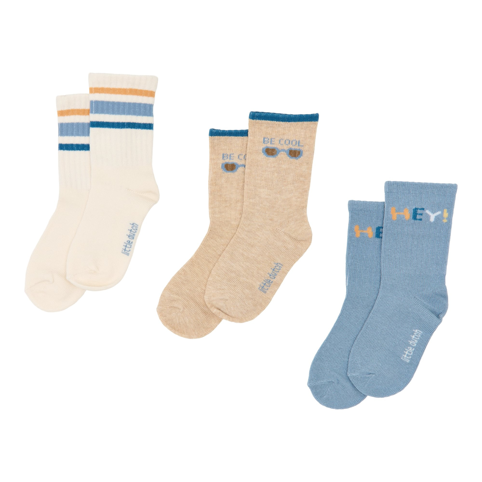 Socken & Strumpfhosen, LITTLE DUTCH, Mehrfarbig – Besonderheit: aus Baumwolle, Polyamid und Elasthan