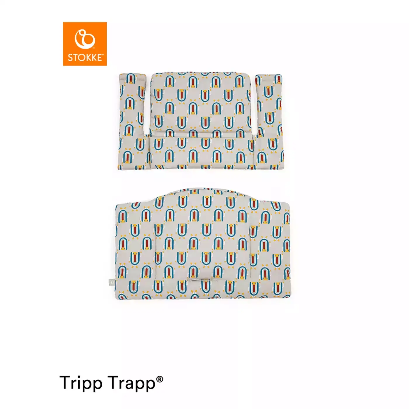 Tripp Trapp® Classic Kissen Robot Grey STOKKE Grau 2000580172102 3