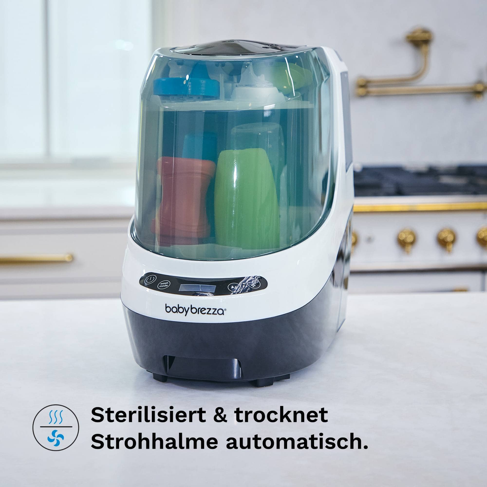 Vaporisatoren, babybrezza, Weiß – Produktansicht