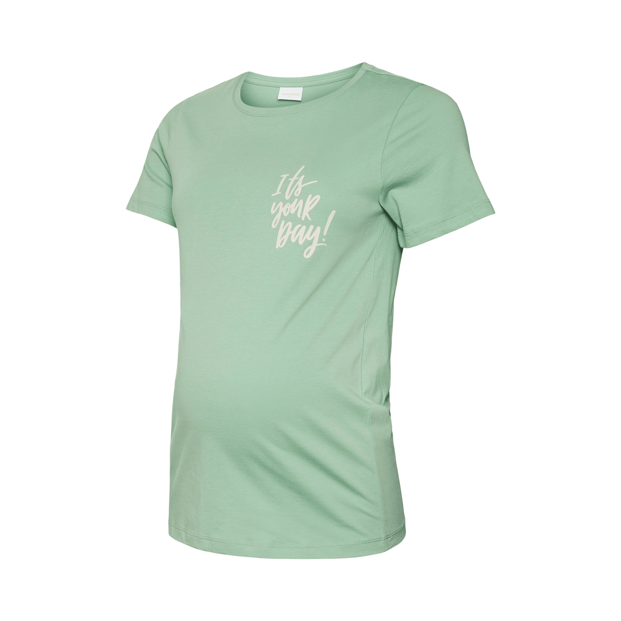 Umstandsoberteile, Mamalicious, Grün – Besonderheit: aus kuschelweicher Bio-Baumwolle