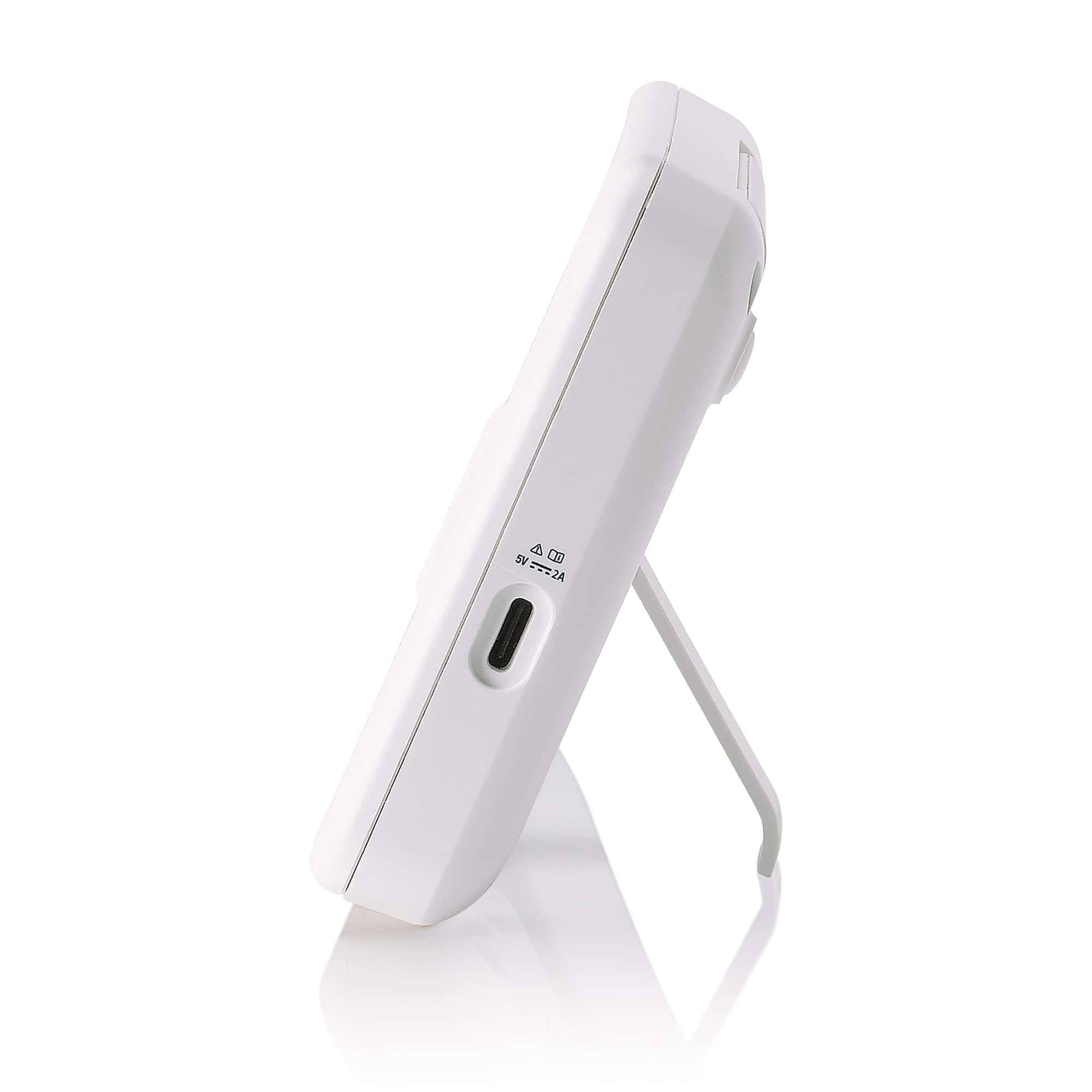 Video Babyphone, Alecto baby, Weiß – Produktansicht