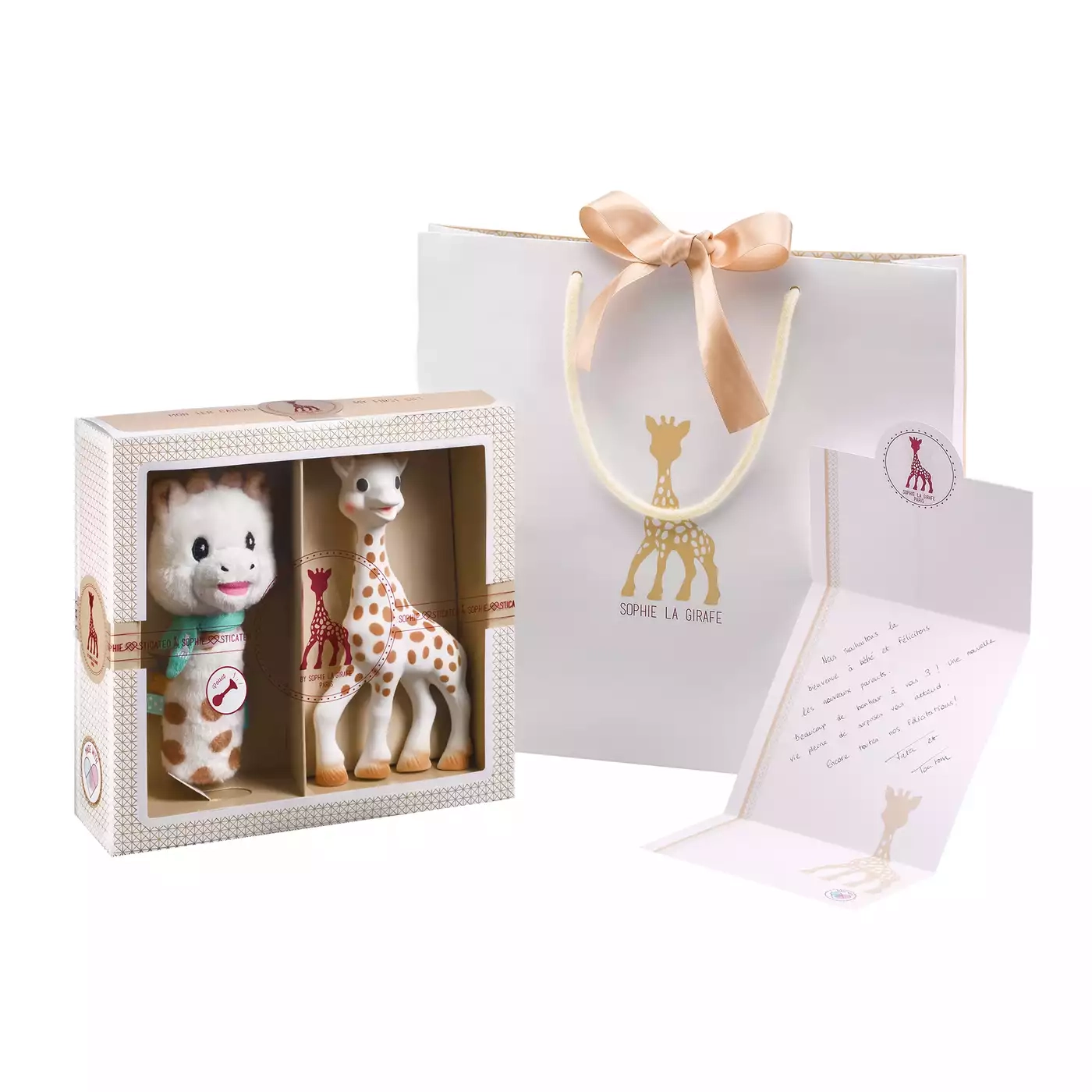 Beißringe, SOPHIE GIRAFE, Weiß – Produktansicht