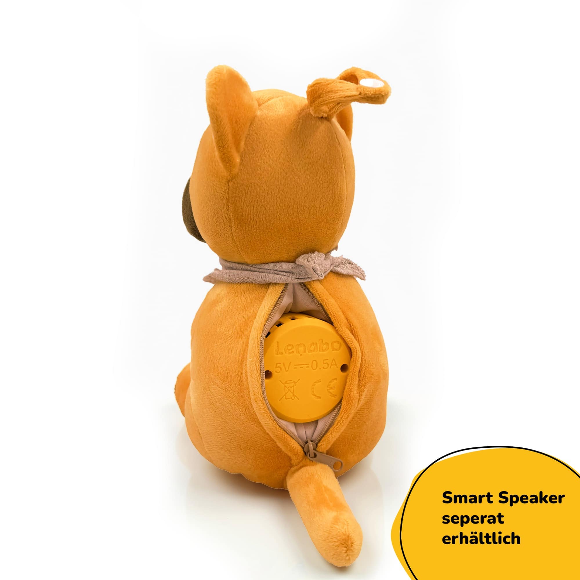 Kuscheltiere, Lenabo, Gelb – Produktansicht
