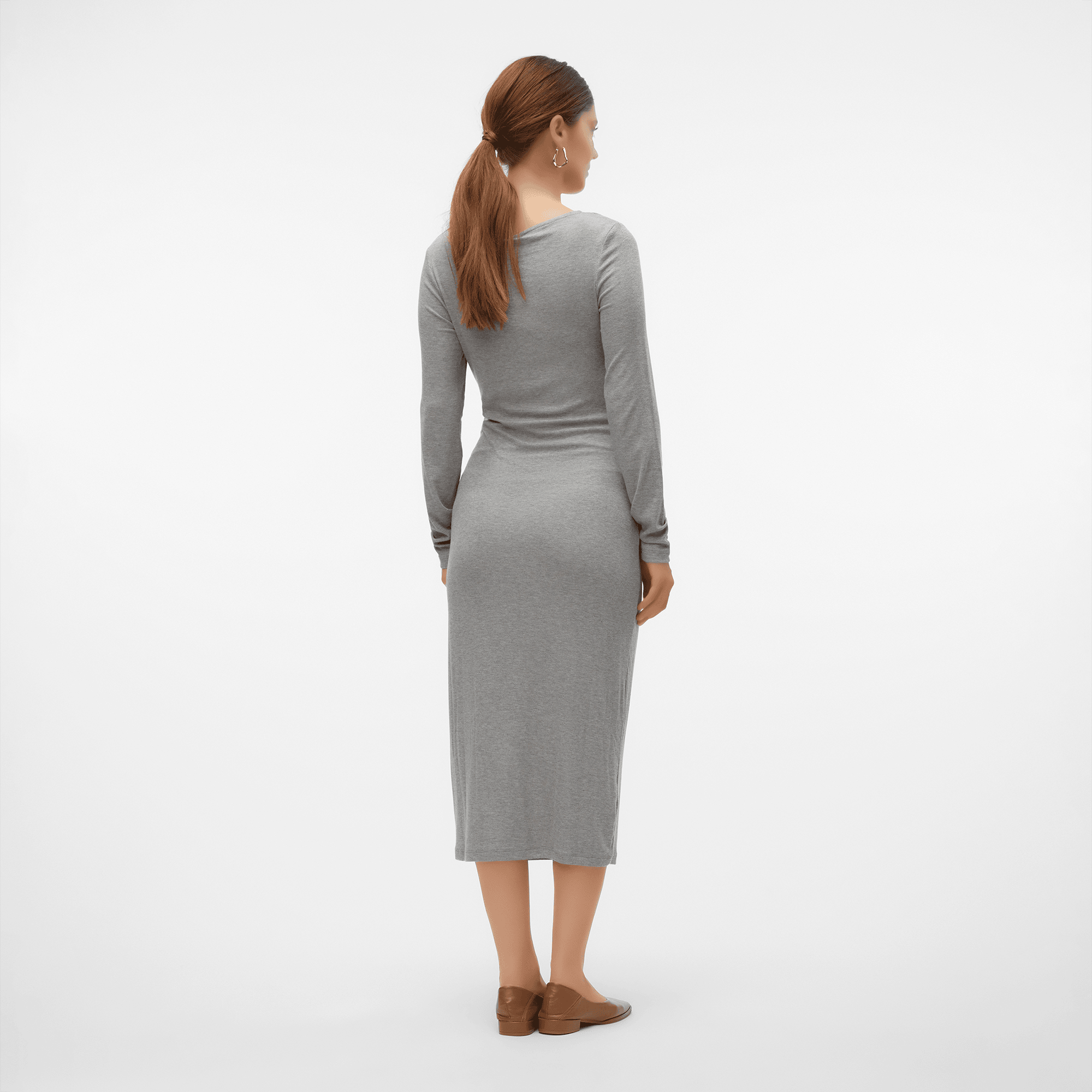 Kleider & Röcke, Mamalicious, Grau – Produktansicht
