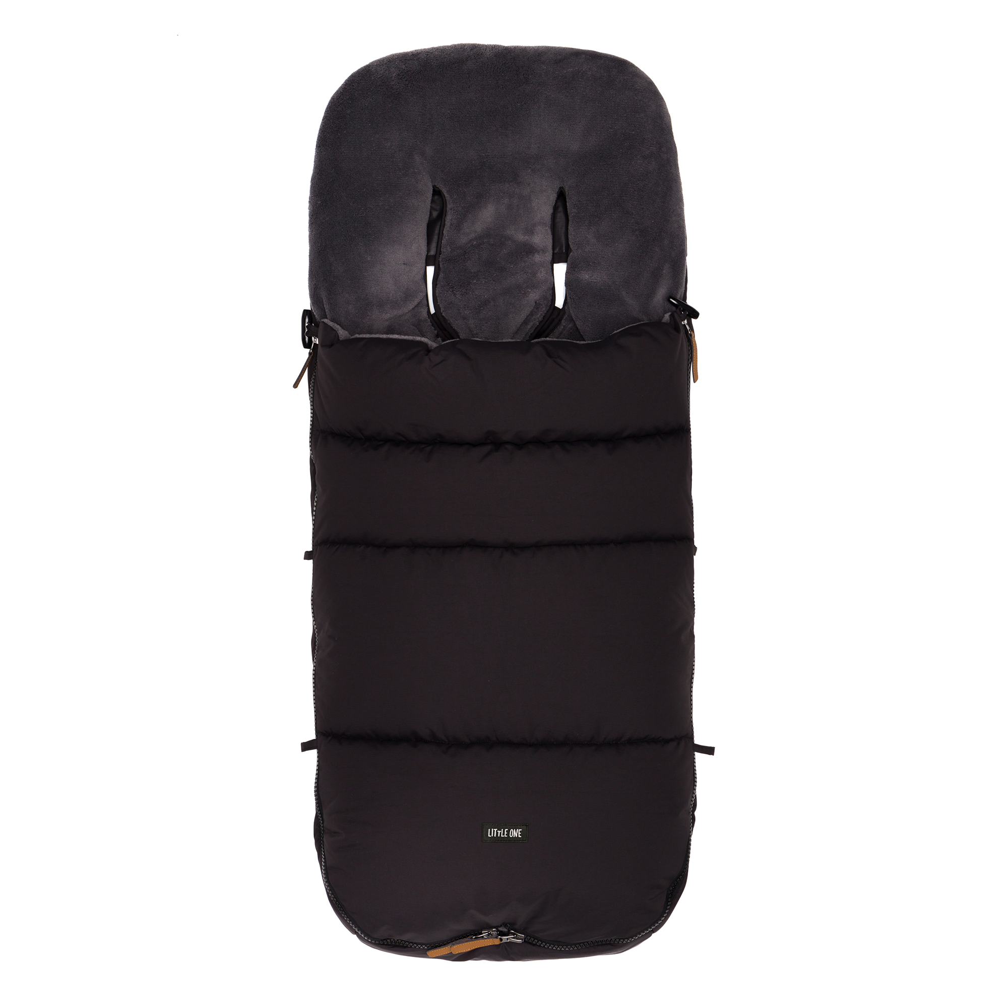 Fußsäcke & Decken, LITTLE ONE, Schwarz – Besonderheit: kuschelweicher Innenstoff aus 100% Coralfleece