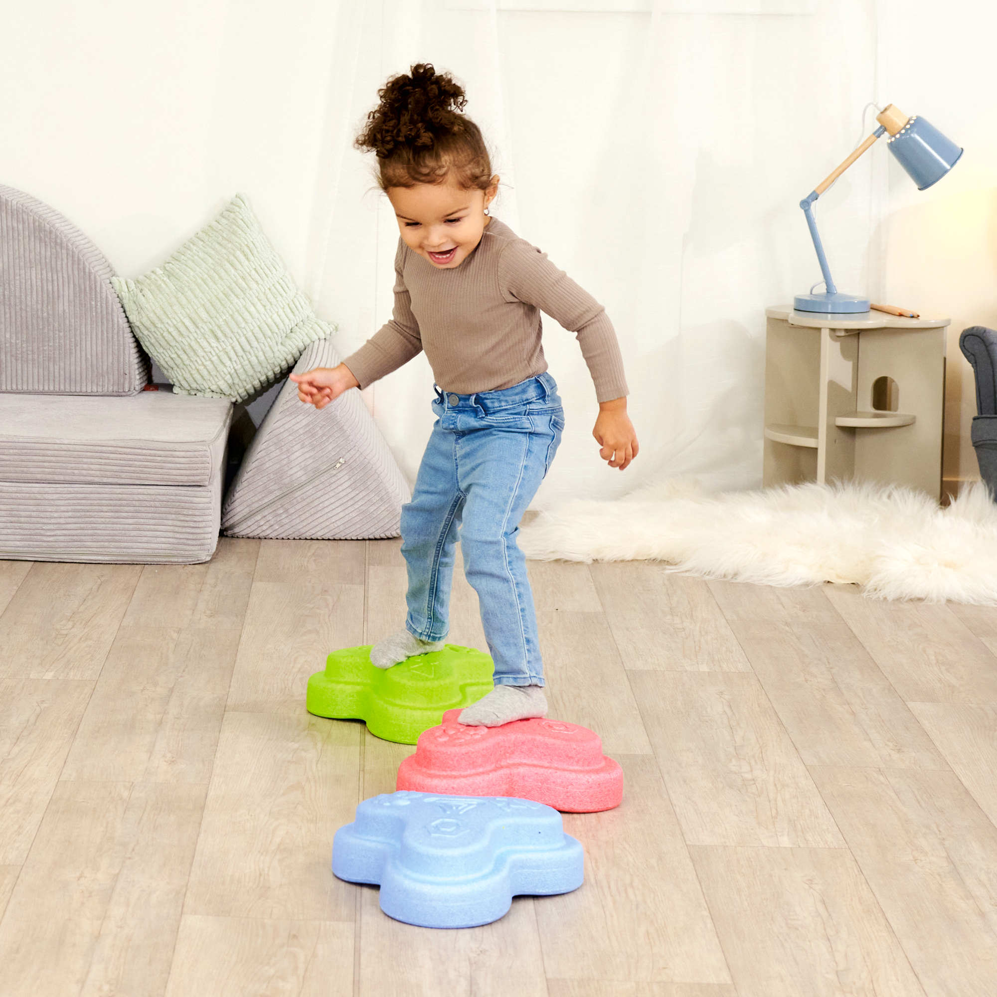 Konstruktionsspielzeug, BIG, Mehrfarbig – Produktansicht