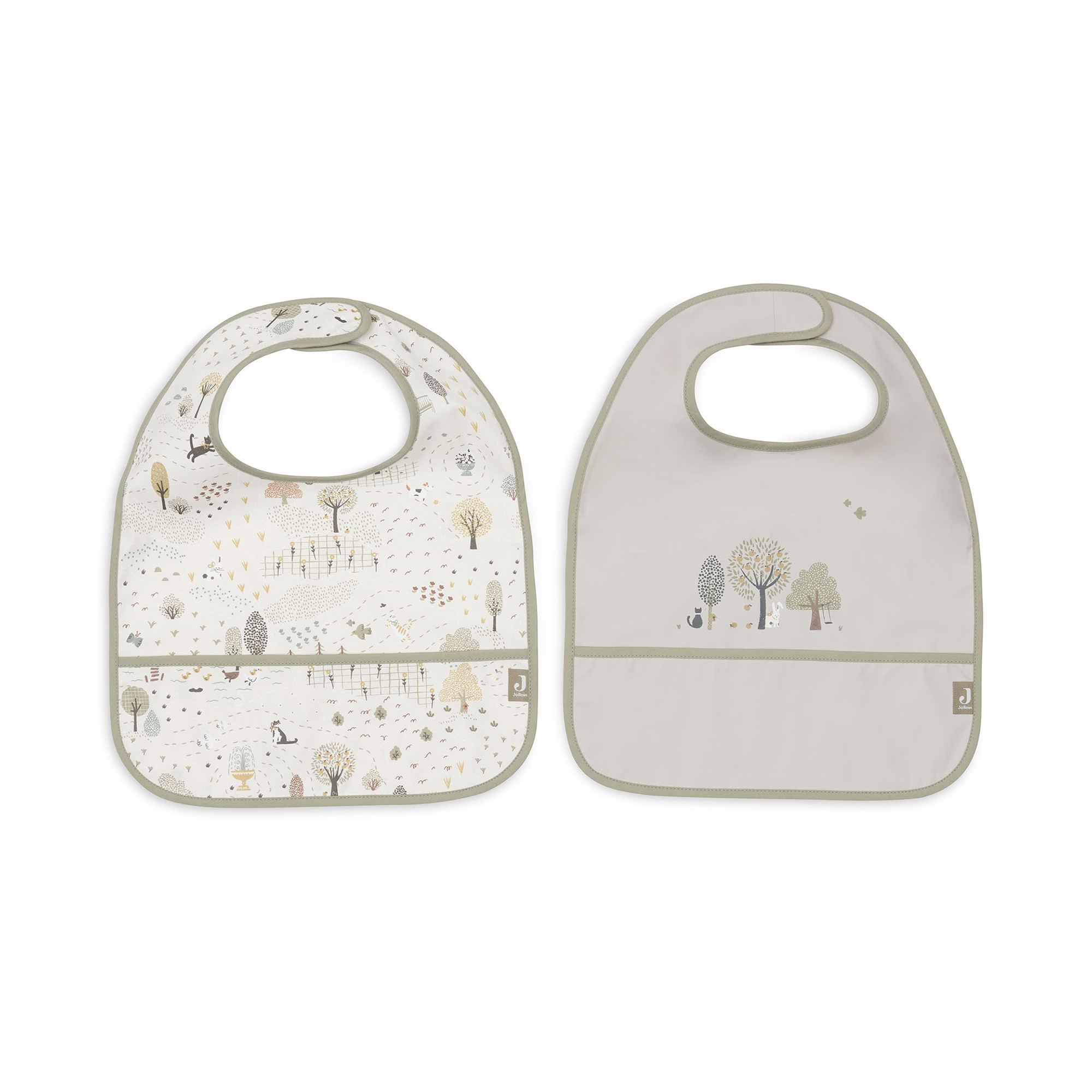 Lätzchen, jollein, Mehrfarbig – Besonderheit: wasserdichtes Material