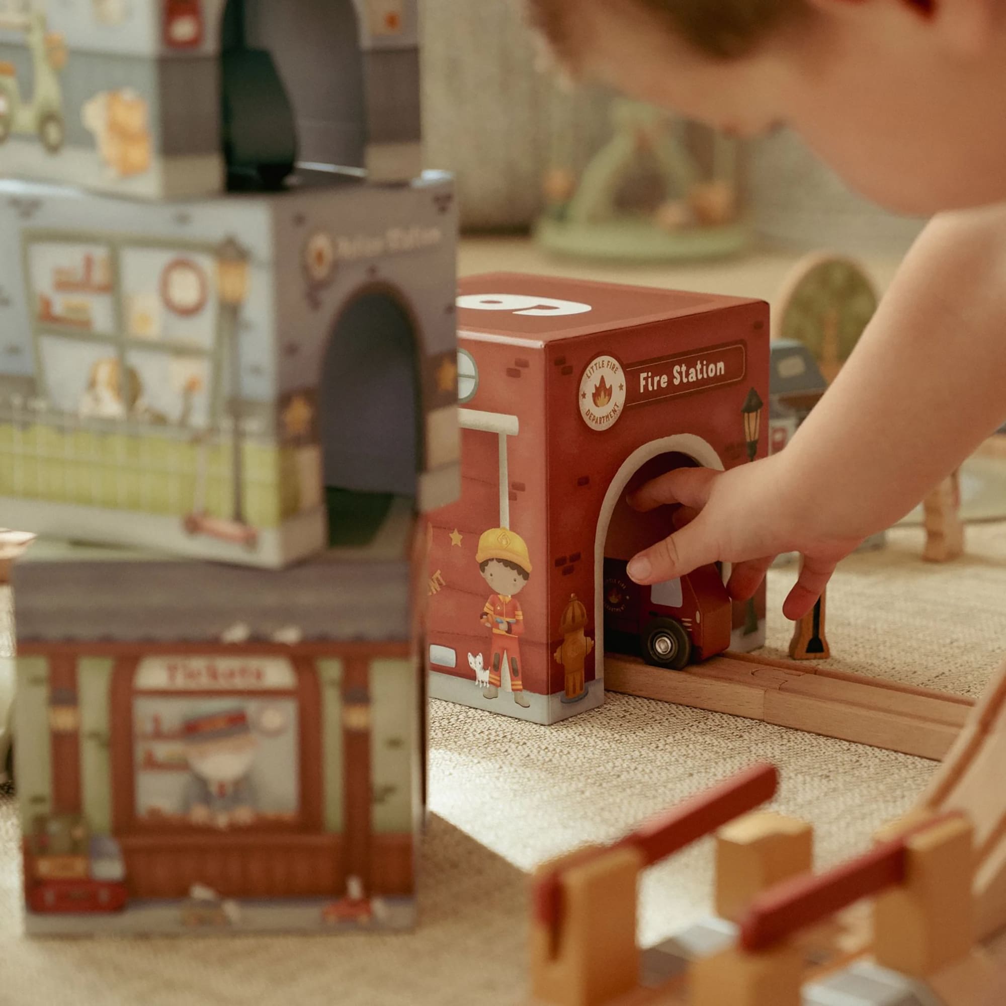 Spielzeugautos, LITTLE DUTCH, Mehrfarbig – Produktansicht