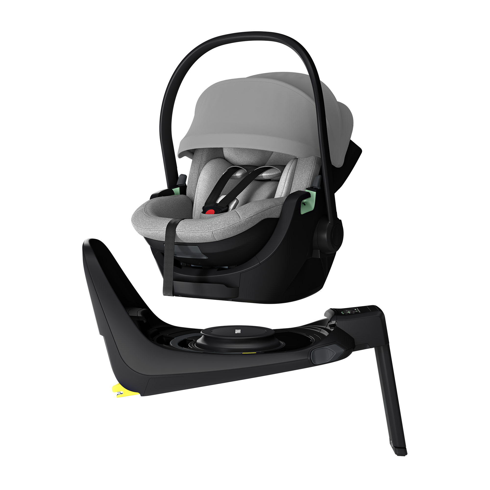 Babyschalen 0-13 kg, Gruppe 0+, THULE, Grau – Produktansicht