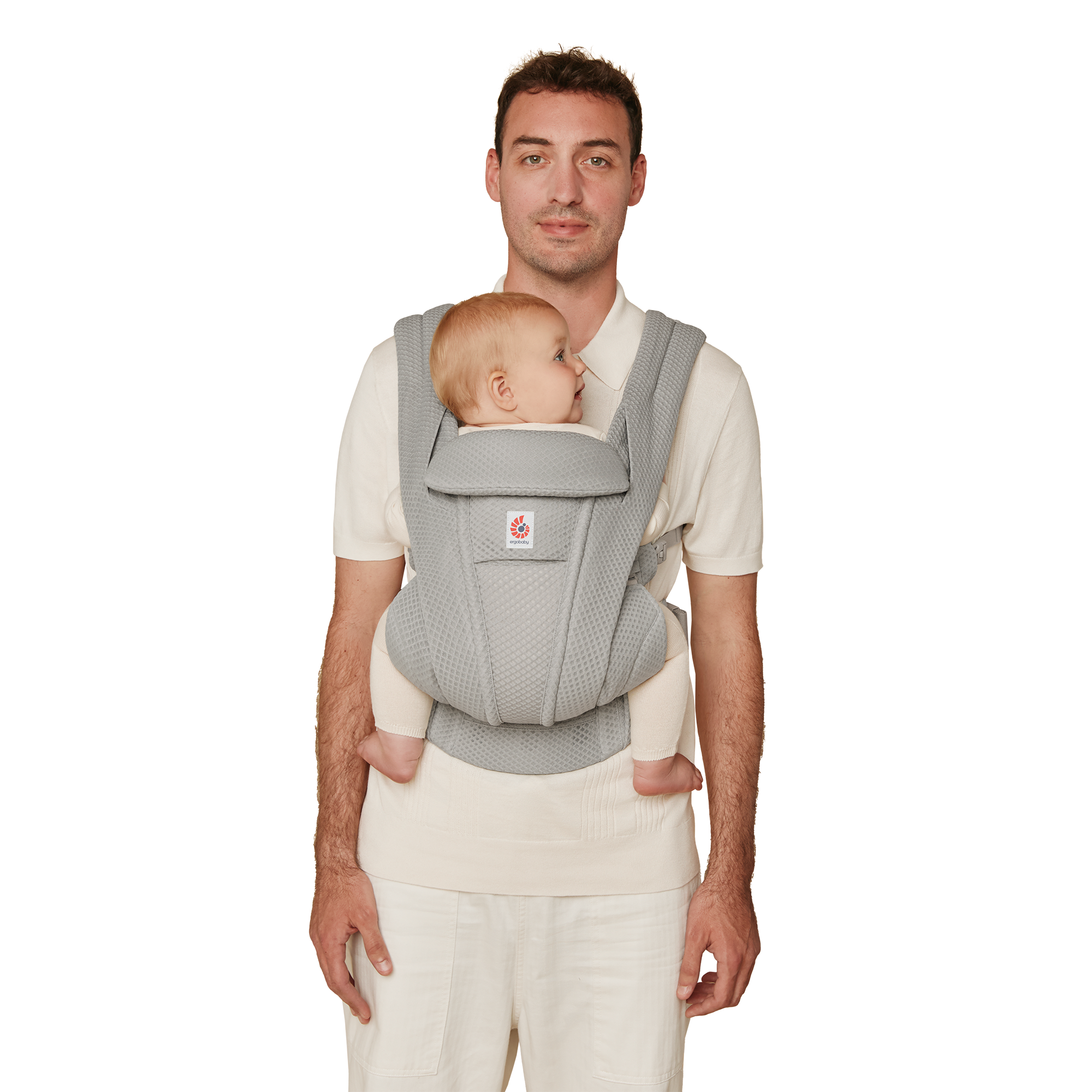 Fullbuckle Tragen, ERGObaby, Grau – Produktansicht