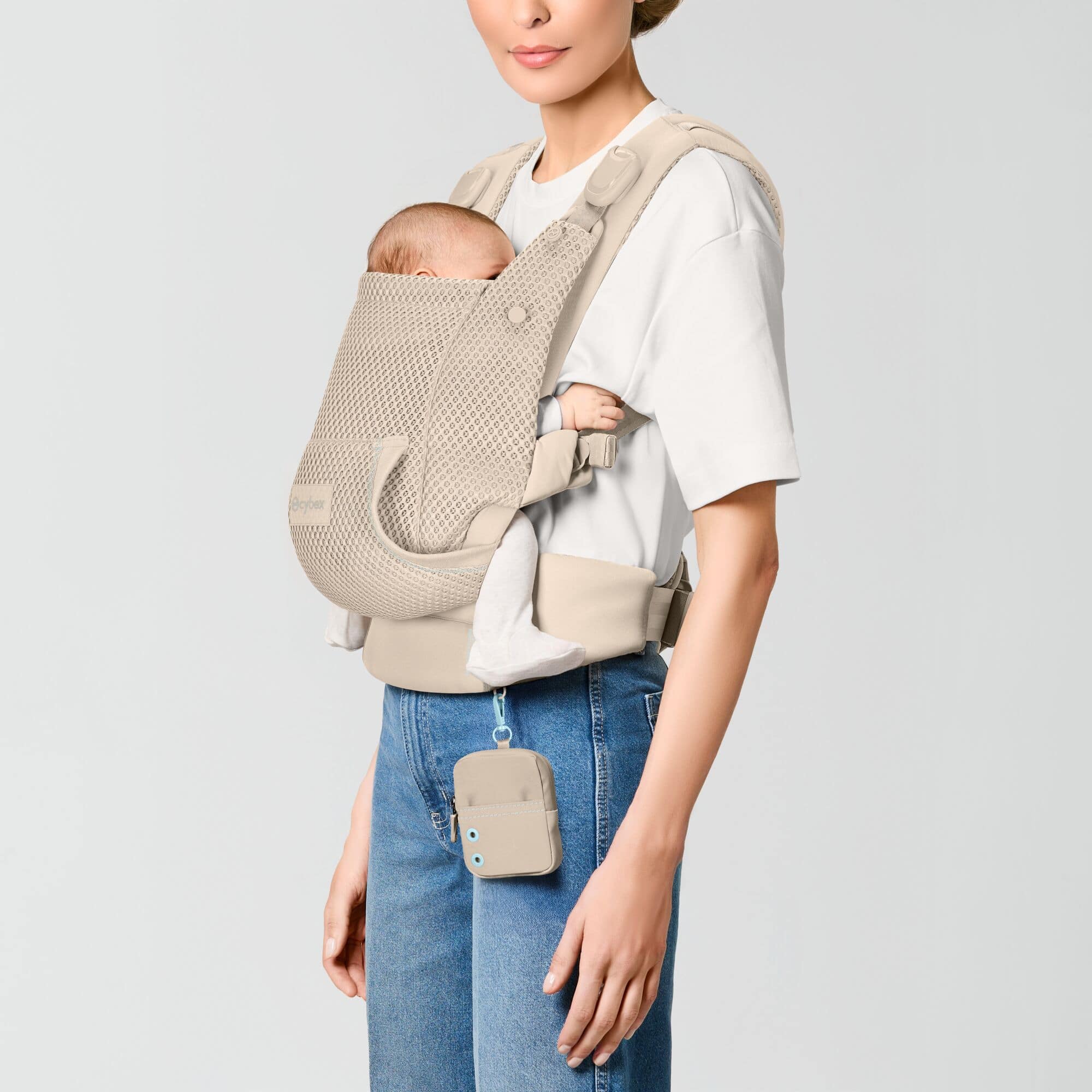 Babytragen Mesh, cybex, Beige – Produktansicht
