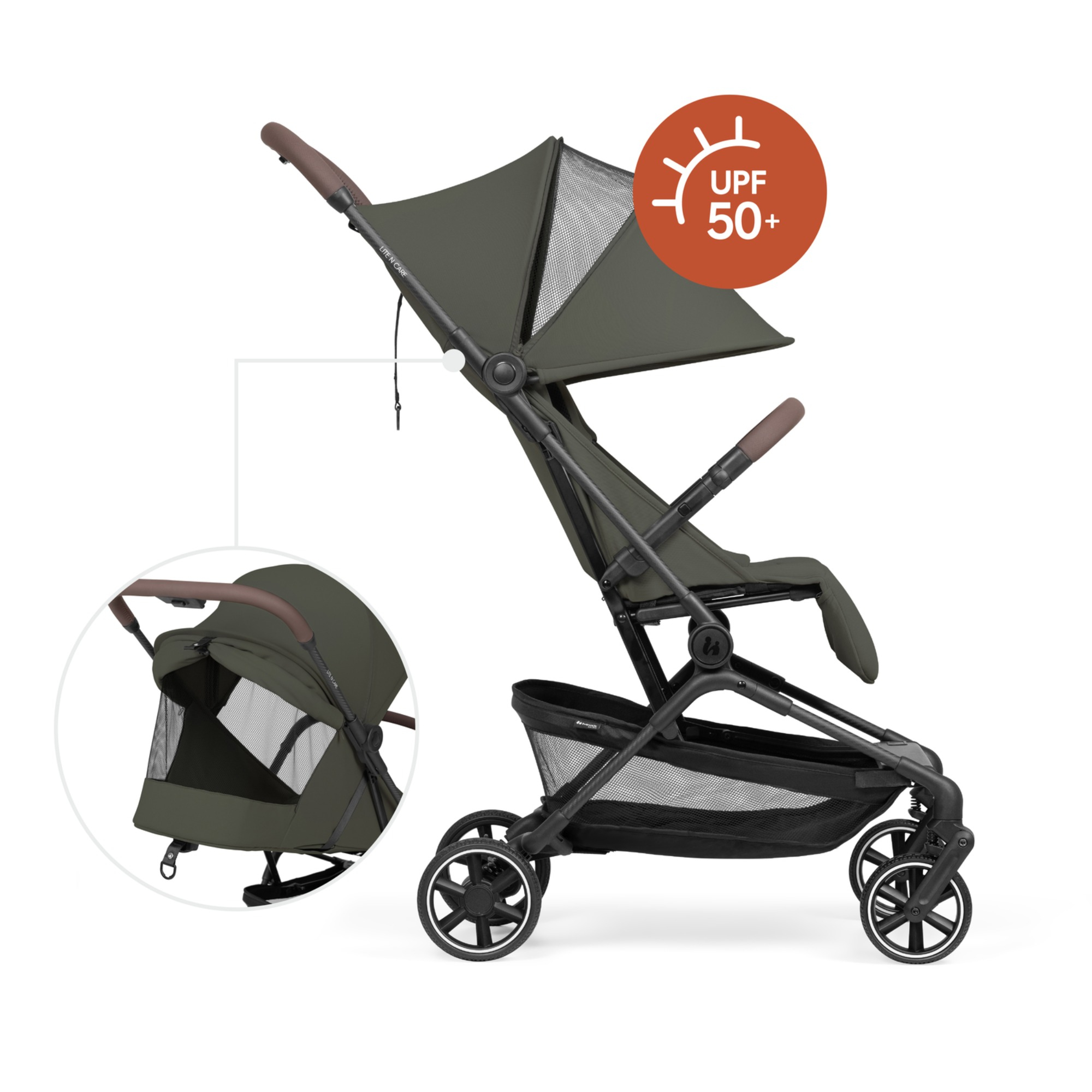 Reisebuggys, hauck, Grün – Produktansicht