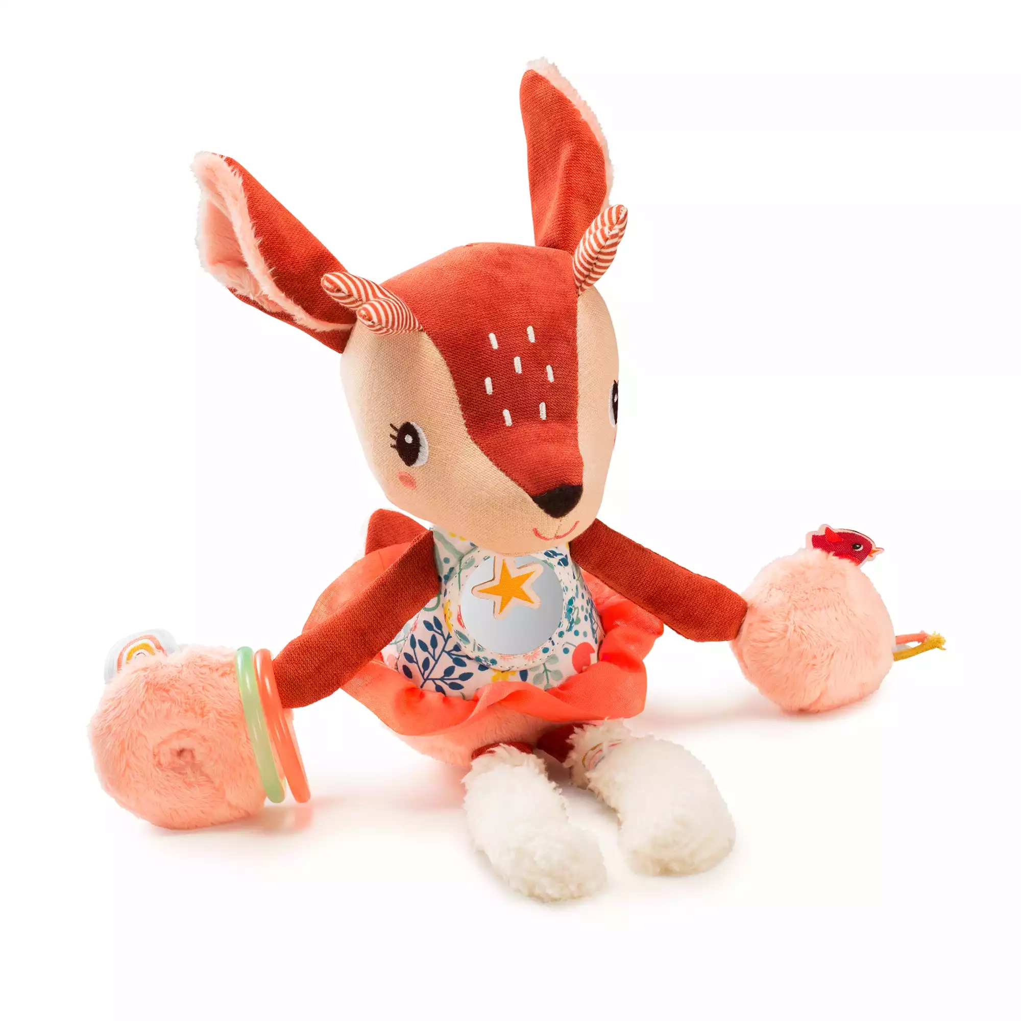 Kuscheltiere, Lilliputiens, Orange – Besonderheit: schult die Sinne deines Kindes